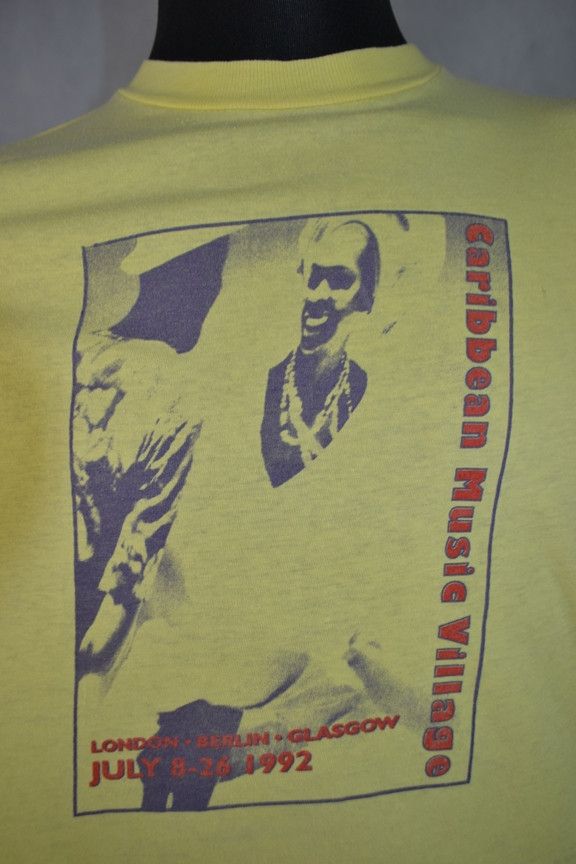 Vintage Vintage 1992 Caribbean Music Village London Berlin Glasgow Size US L / EU 52-54 / 3 - 6 Thumbnail