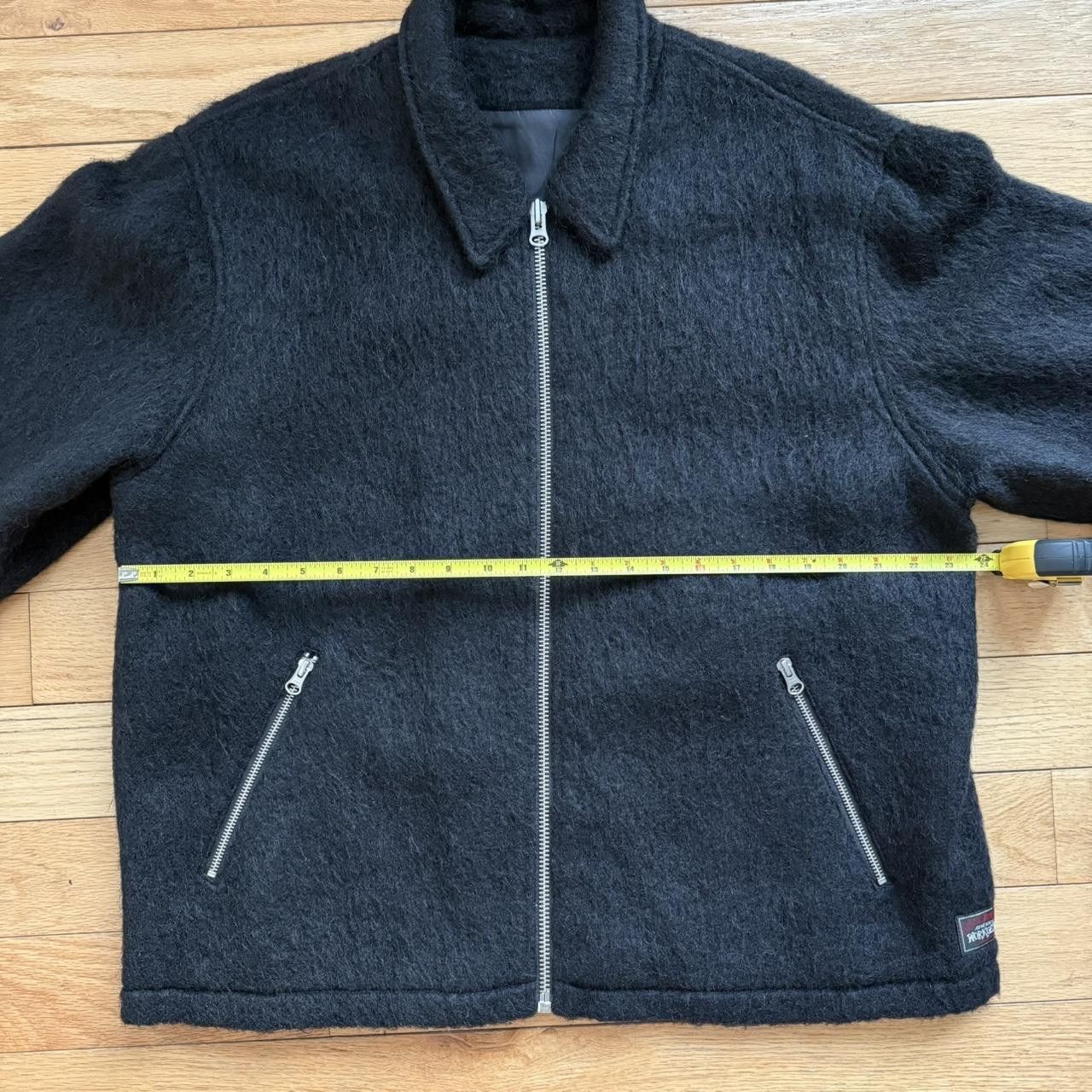 Stussy Stüssy Men's Black and Grey Jacket Size US XL / EU 56 / 4 - 4 Thumbnail