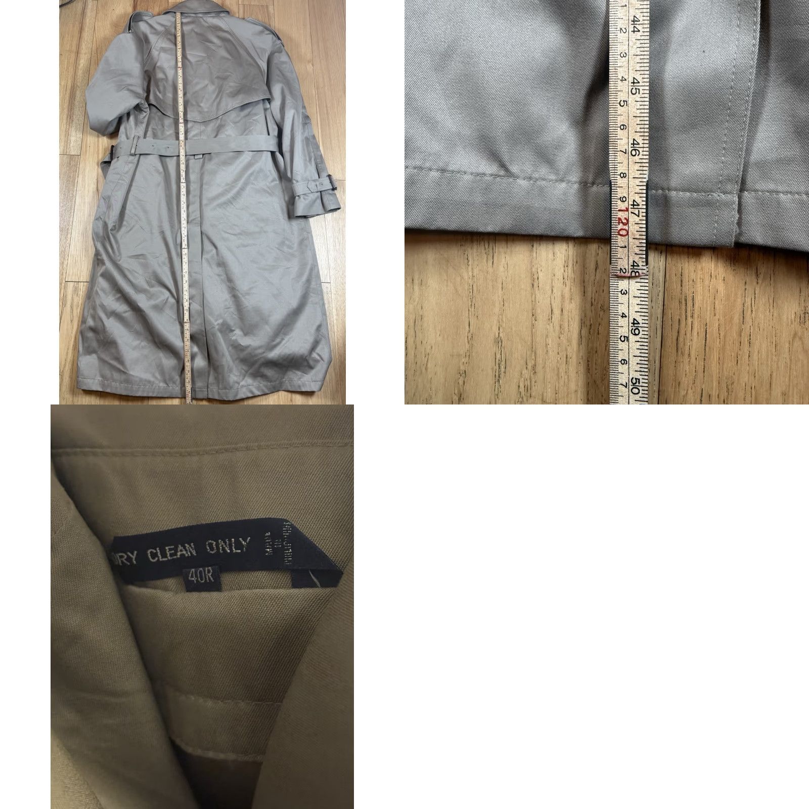 Ralph Lauren Ralph Lauren Trench Coat Mens 40R Cotton Blend Insulated Brown Size US L / EU 52-54 / 3 - 9 Thumbnail
