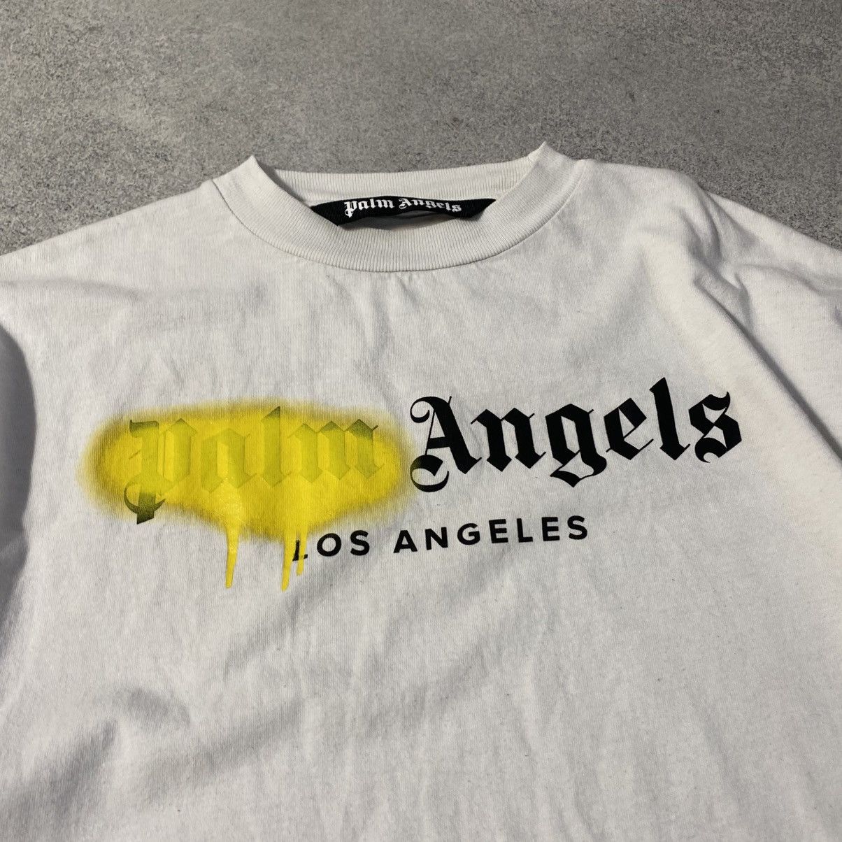 Palm Angels Palm Angels “Los Angeles” T-Shirt – White – Size Med Size US M / EU 48-50 / 2 - 4 Thumbnail