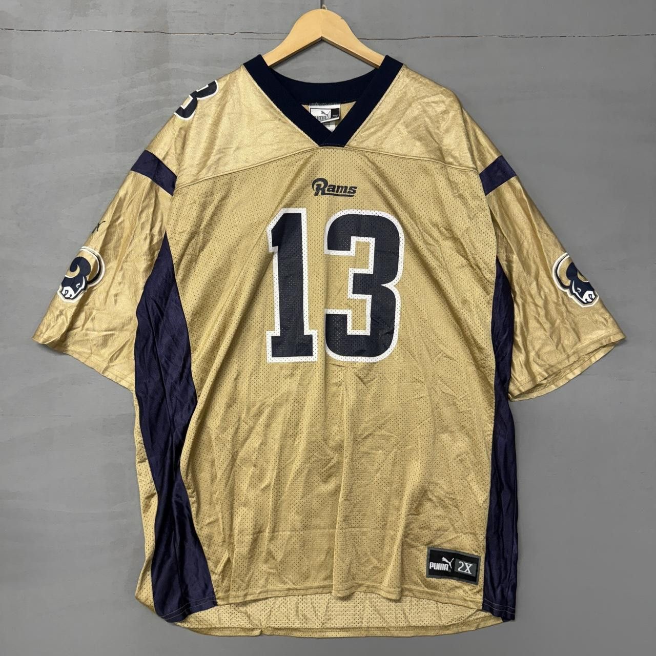 Puma Vintage Kurt Warner Puma St. Louis Rams Retro Jersey XXL Size US XXL / EU 58 / 5 - 2 Thumbnail
