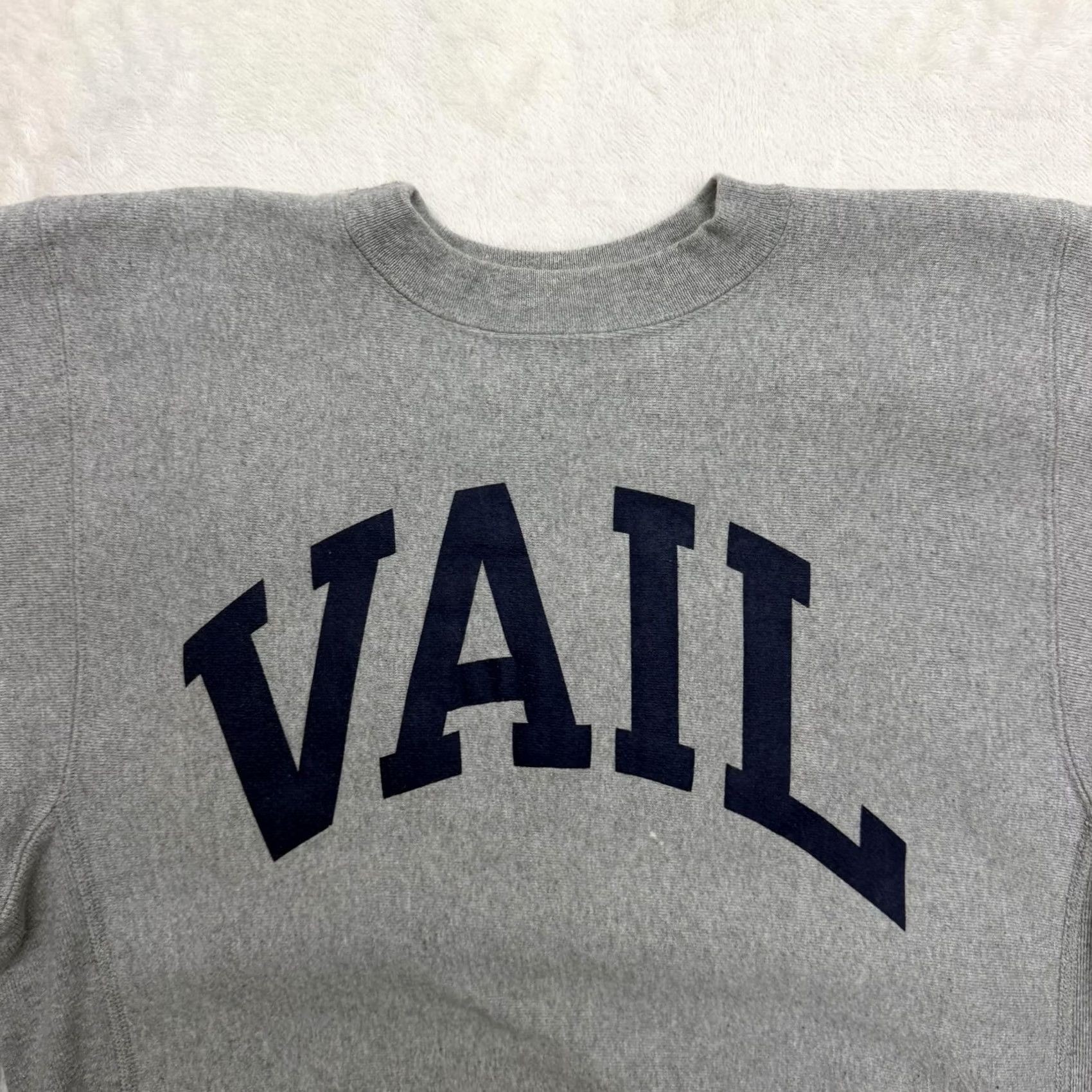 Champion Champion Reverse Weave Colorado Vail Sweatshirt Mens M Gray Ski Fleece Pullover Graphic Print Heavyweight All Seasons Winter Fall Spring Men Size US M / EU 48-50 / 2 - 2 Thumbnail