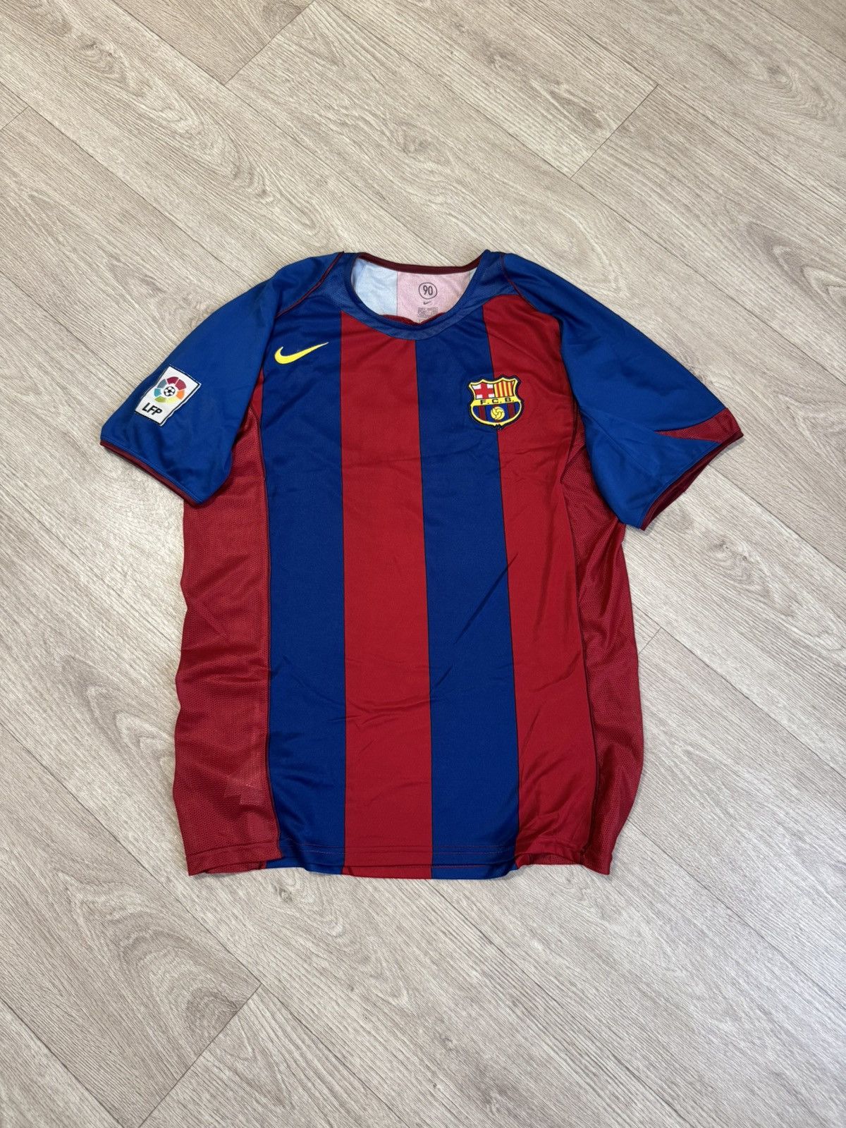 Nike 🔷Vintage Nike FC Barcelona 2004/05 Larsson #17 Soccer jersey Size US M / EU 48-50 / 2 - 1 Thumbnail