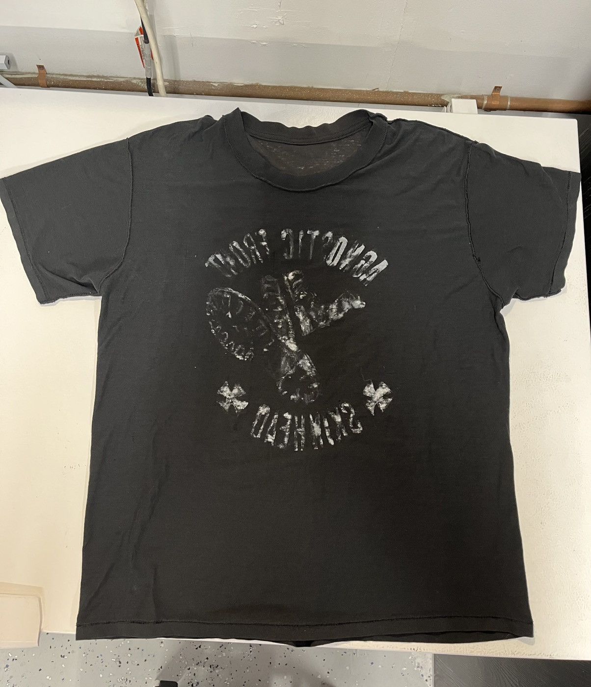 Vintage Vintage Hand Painted Agnostic Front Punk Shirt Size US M / EU 48-50 / 2 - 1 Thumbnail