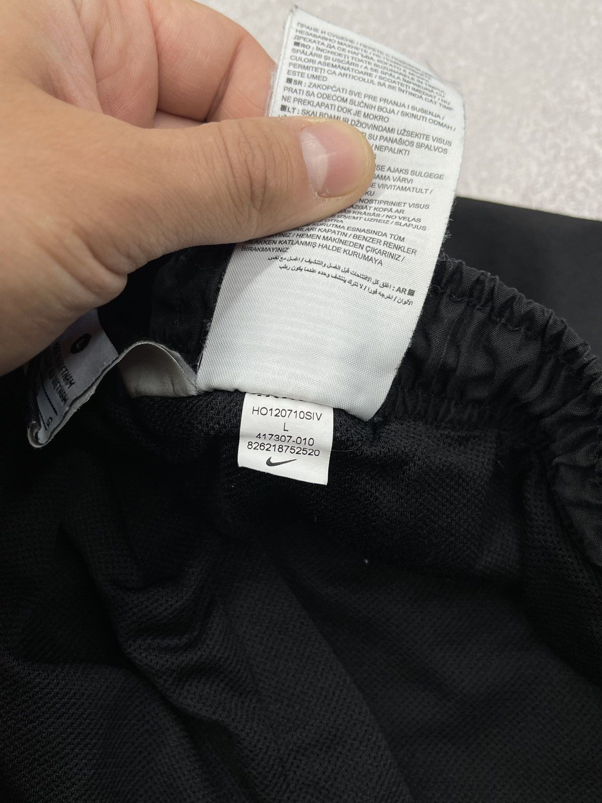 Nike Vintage Nike Nylon Black Sweatpants Drill Drip Y2K ACG TECH Size US 34 / EU 50 - 12 Thumbnail