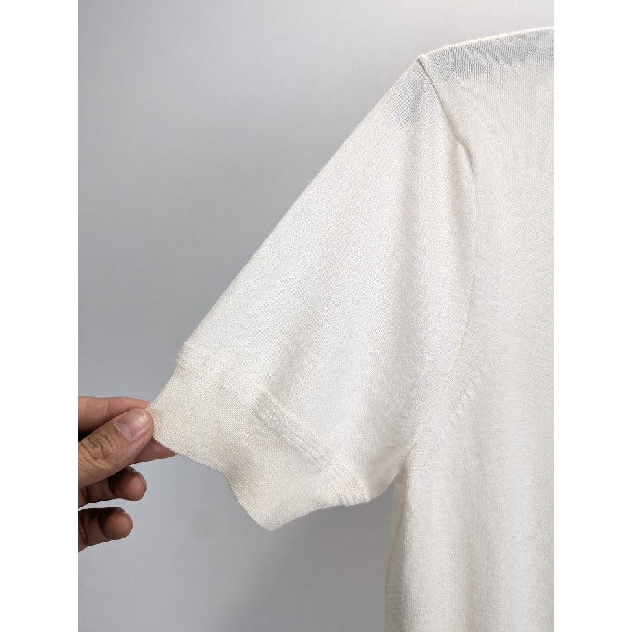 Tom Ford o1rshd1 CC20 Polo Shirt in White Size US M / EU 48-50 / 2 - 6 Thumbnail