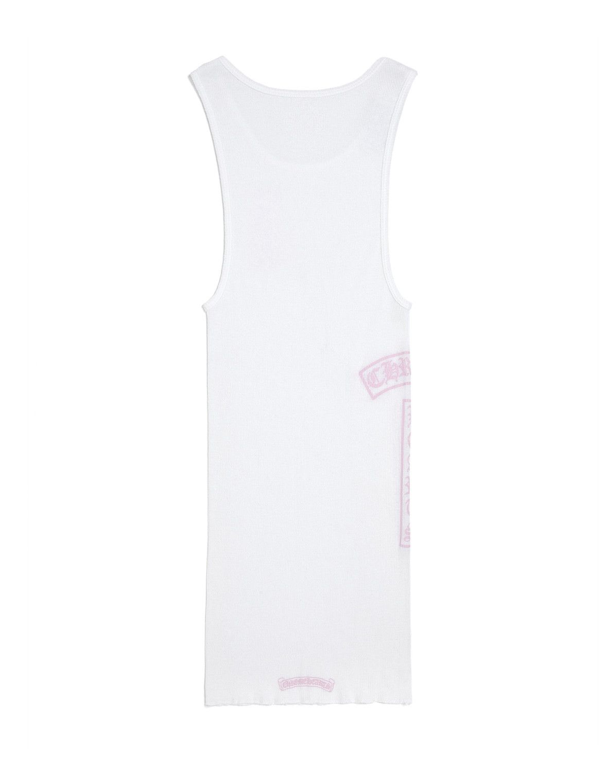 Chrome Hearts T Bar Rib Tank Pink and White Size US S / EU 44-46 / 1 - 2 Thumbnail