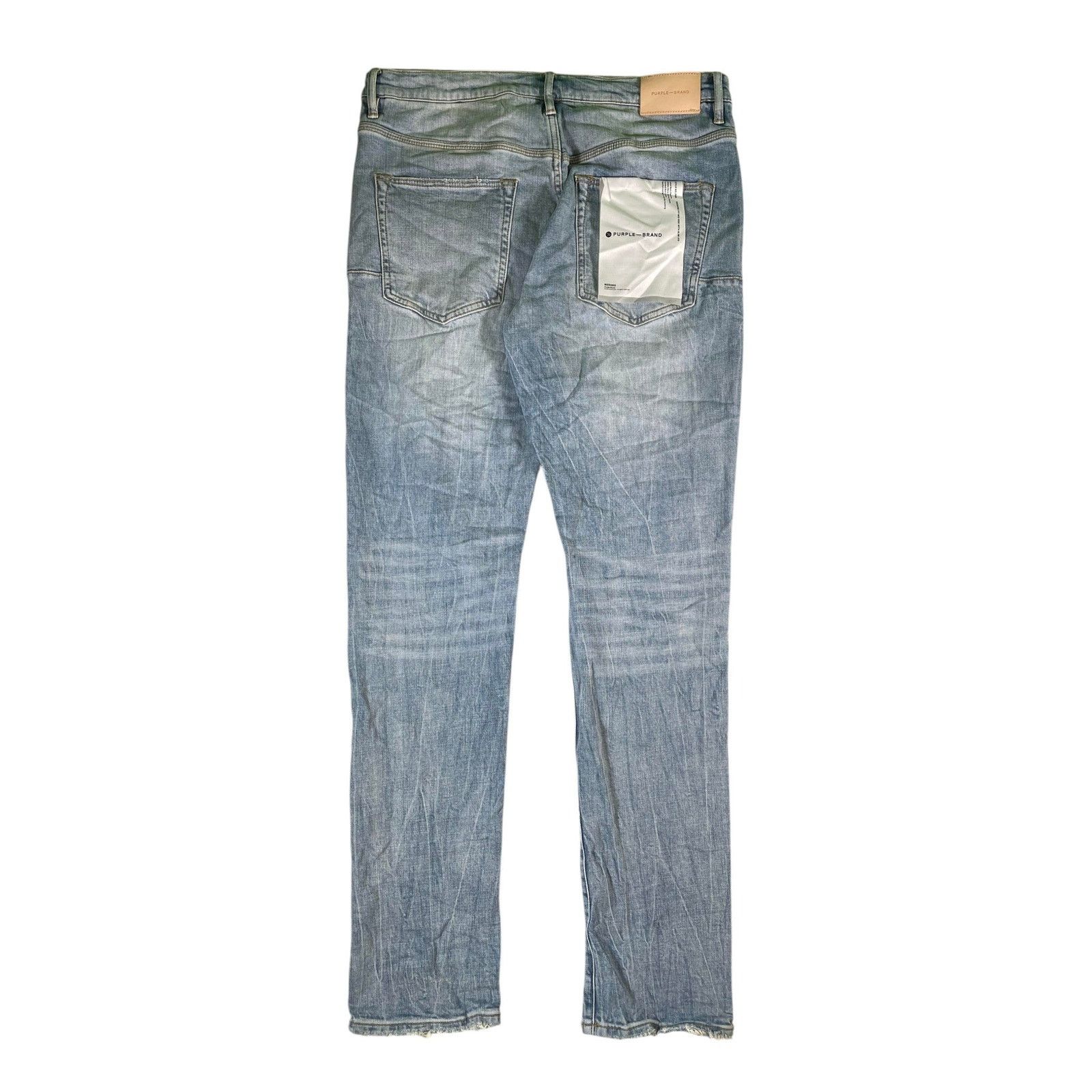 Purple Brand Purple Brand Light Wash Knee Rip Jeans Size US 36 / EU 52 - 2 Thumbnail