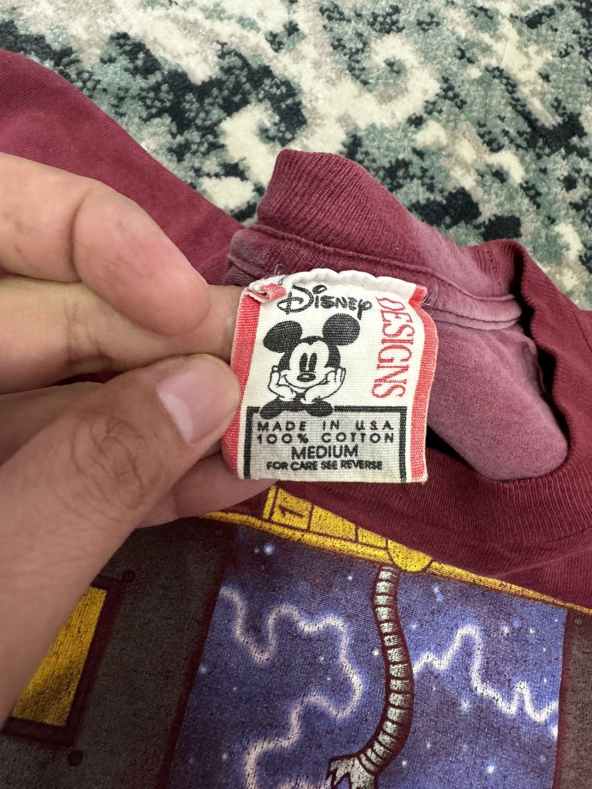 Disney MICKEY MOUSE THE TWILIGHT ZONE TOWER OF TERROR SHIRT Size US M / EU 48-50 / 2 - 3 Thumbnail