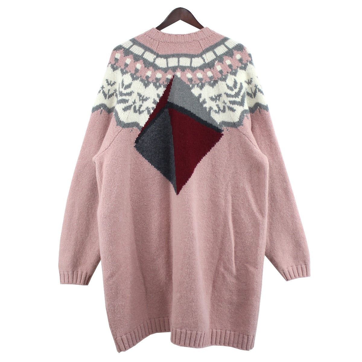 Undercover Undercover 21aw Evangelion Cardigan Pink Base Knit Cardigan |  Grailed