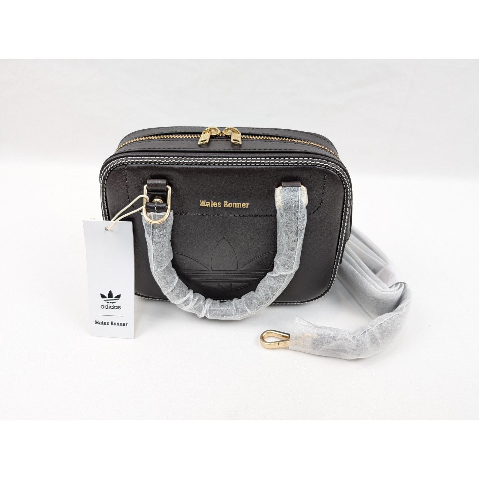 Adidas × Wales Bonner o1rshd1 Size: OS / Striped Bags in Black Size ONE SIZE - 1 Thumbnail