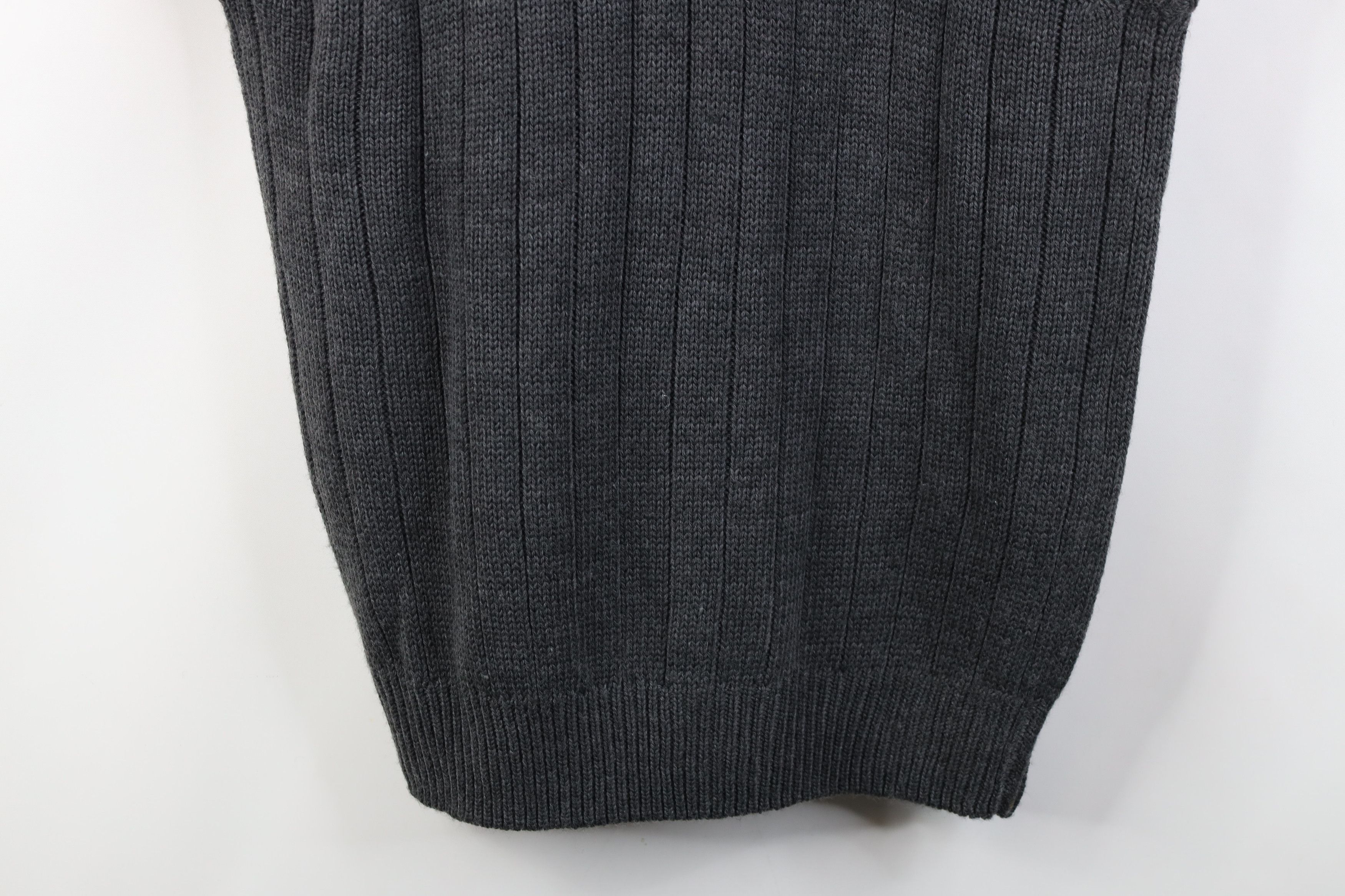 Vintage Vintage 90s Streetwear Cable Knit Fisherman Sweater Vest Size US M / EU 48-50 / 2 - 11 Thumbnail
