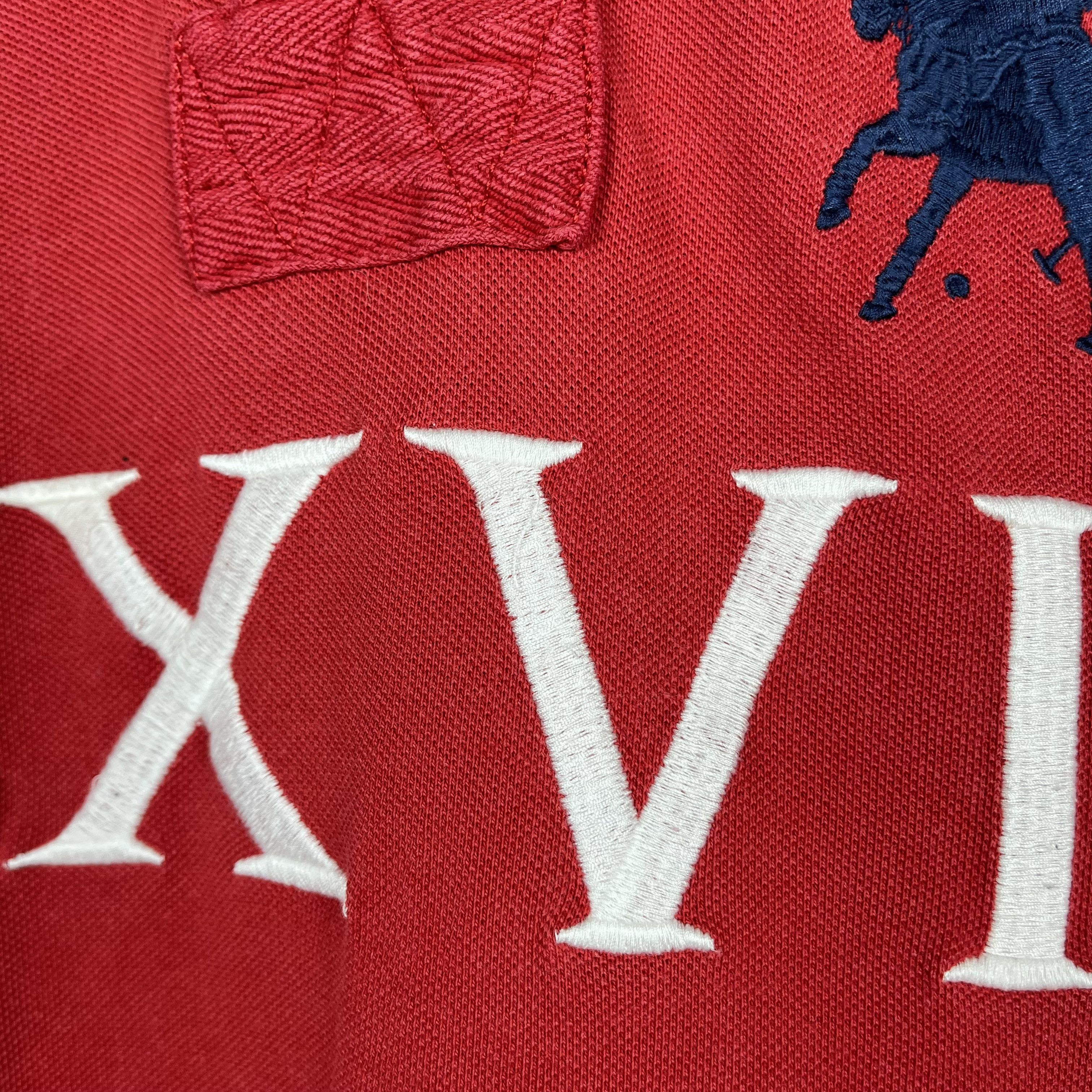 Polo Ralph Lauren Vintage Polo Ralph Lauren Big Logo LXVII Polo Shirt 00’s Size US L / EU 52-54 / 3 - 10 Thumbnail