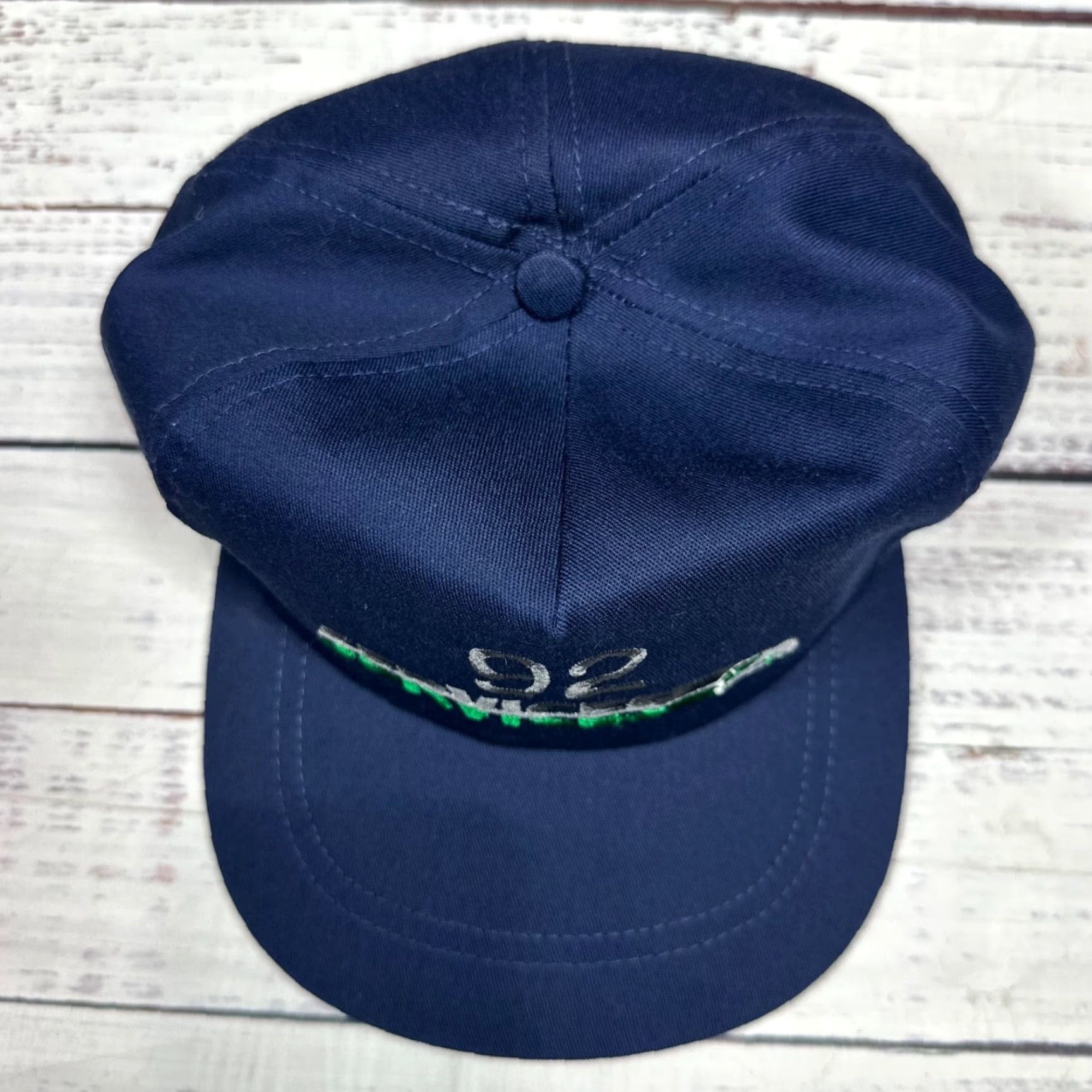 Bally Vtg USAF 92 Services Ball Cap One Size Blue Snapback Baseball Hat Mens Baseball Cap Blue Snapback USAF 92 Services Ball Cap One Size Blue Size ONE SIZE - 3 Thumbnail