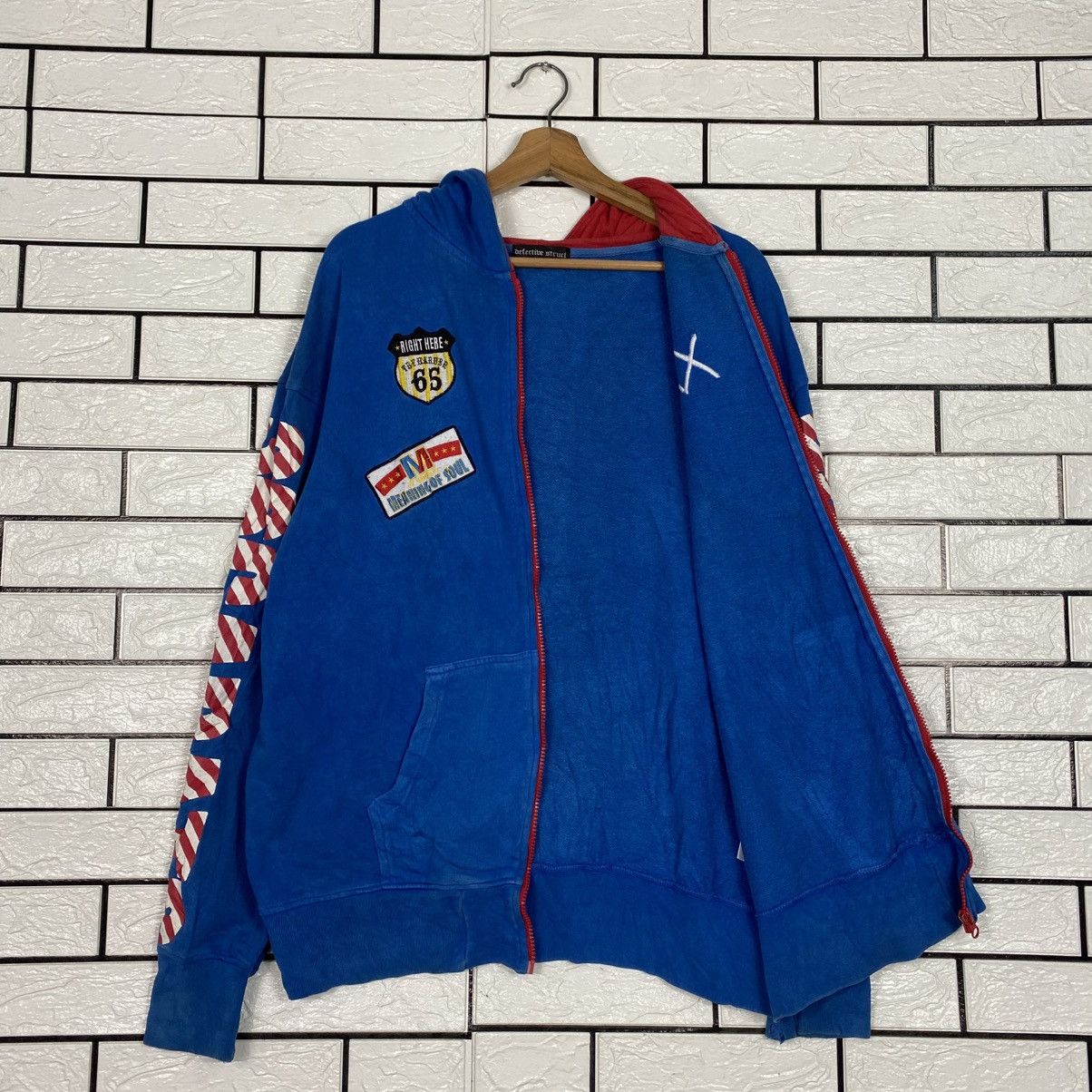 Defective Struct 📌Vintage Zipper Hoodie Defectibe Struct Punk Design Size US L / EU 52-54 / 3 - 13 Thumbnail