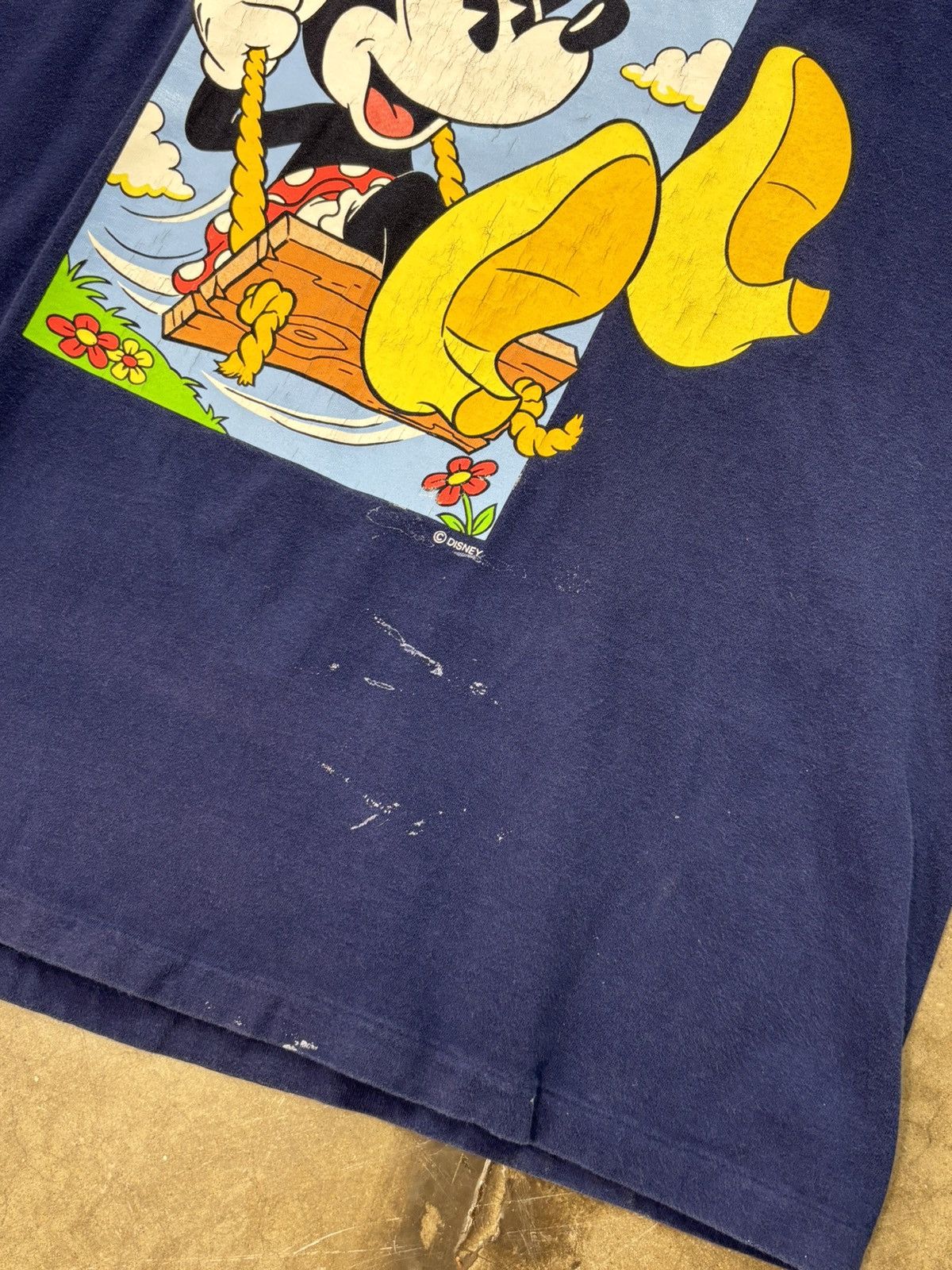 Disney × Vintage Vintage Disney Minnie Mouse Swinging Hanes Tag Tee XL Size US XL / EU 56 / 4 - 3 Thumbnail