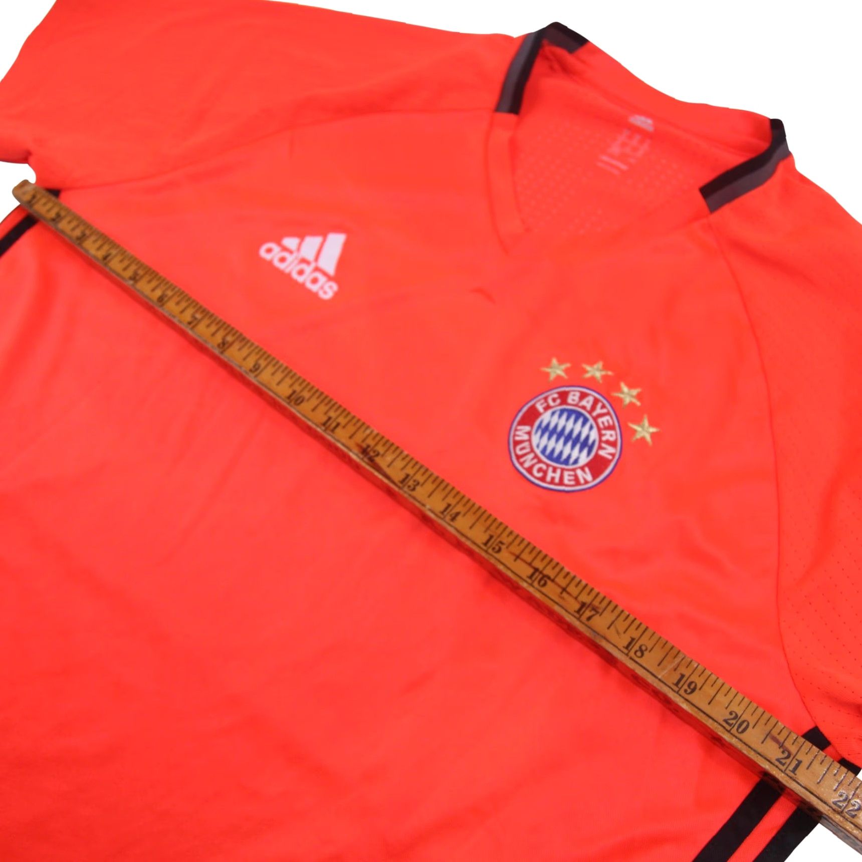Adidas 2016 Adidas F.C. Bayern Munchen Mens XL Soccer Jersey Orange Size US XL / EU 56 / 4 - 6 Thumbnail