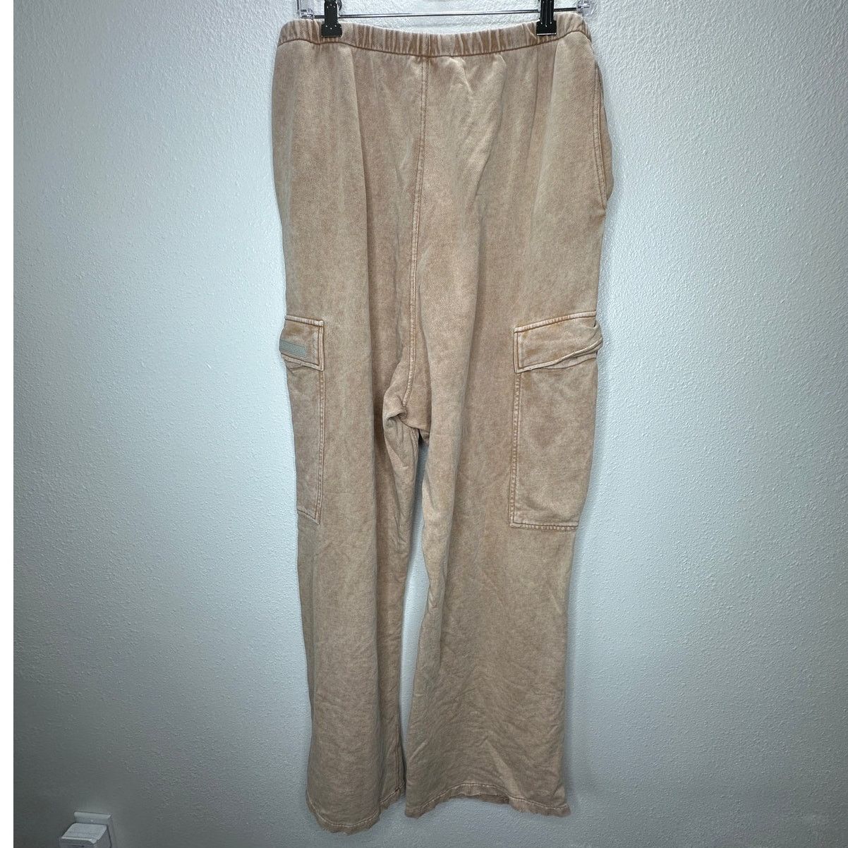 Acne Studios Acne Studios Mens Tan Wide Leg Cargo Sweat Pants M Size US 36 / EU 52 - 9 Thumbnail
