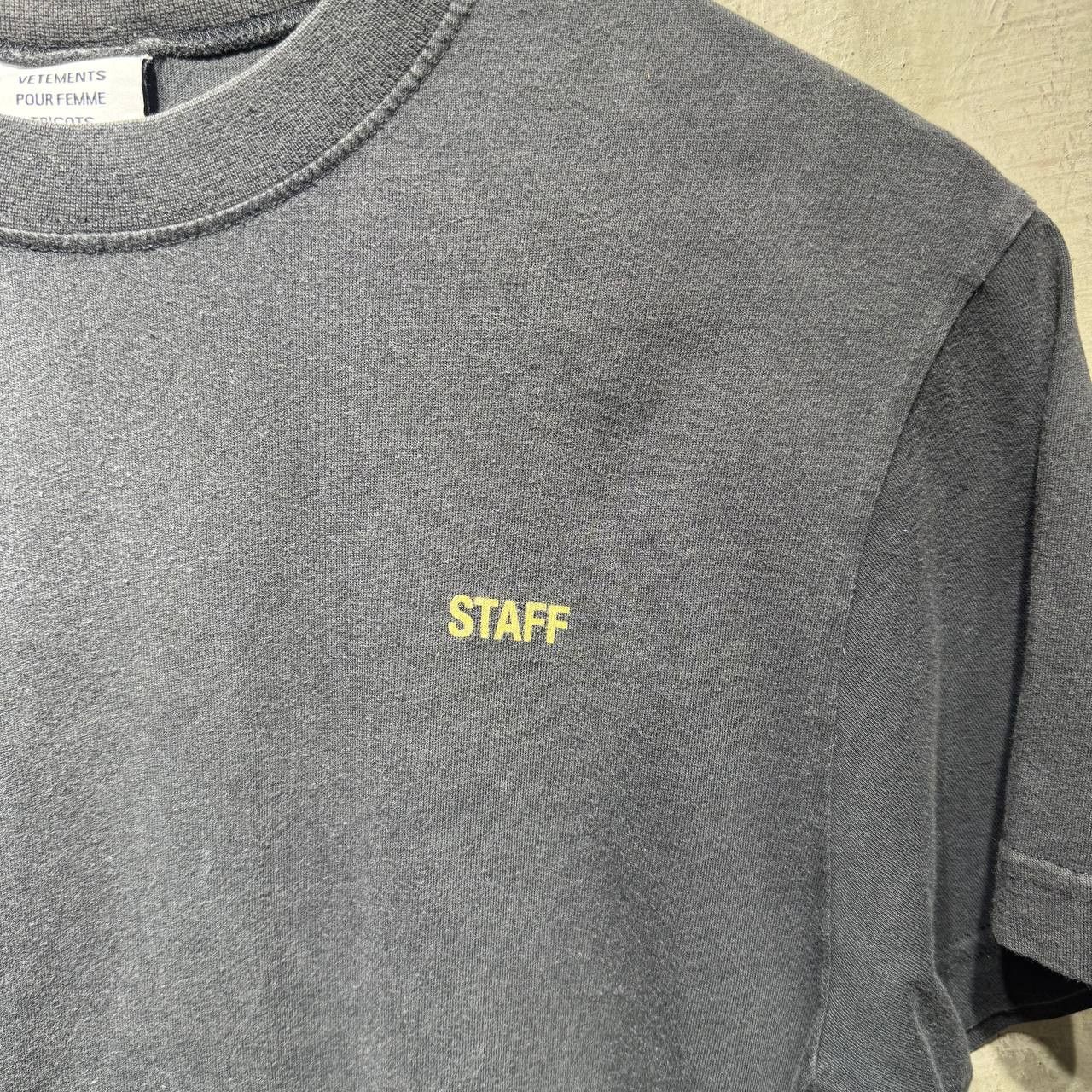 Vetements Vetements Staff Tee Size US S / EU 44-46 / 1 - 6 Thumbnail