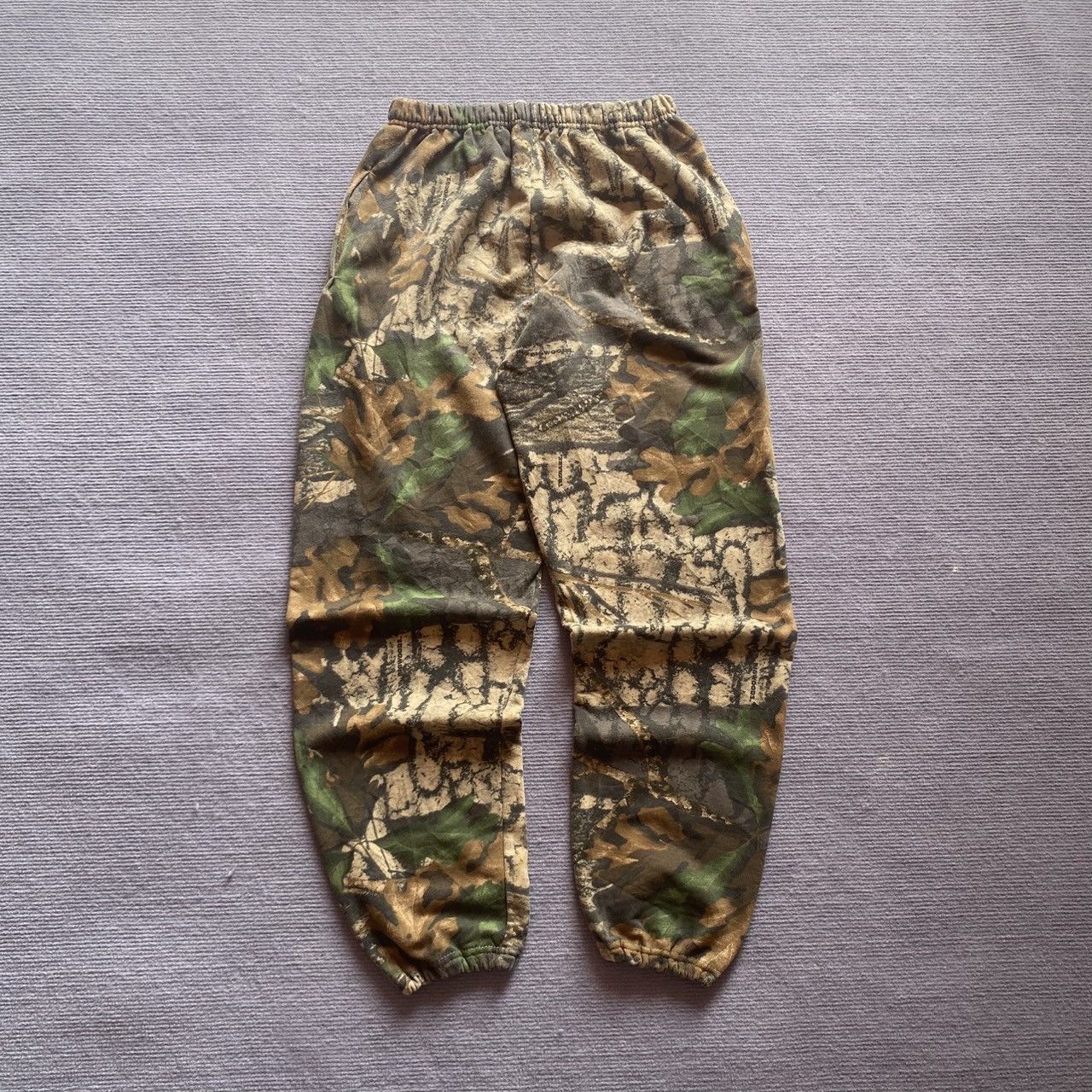 Realtree × Vintage (Free-size) Crazy Vintage Y2K Realtree Camo Sweatpants Size US 30 / EU 46 - 3 Thumbnail