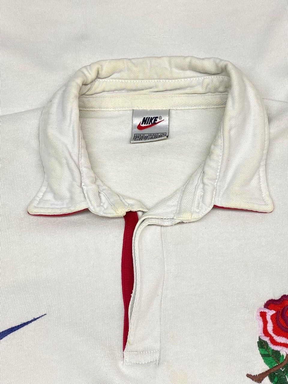 Nike Nike England National Team 1997 1999 Home Rugby Shirt Jersey Size US M / EU 48-50 / 2 - 12 Thumbnail