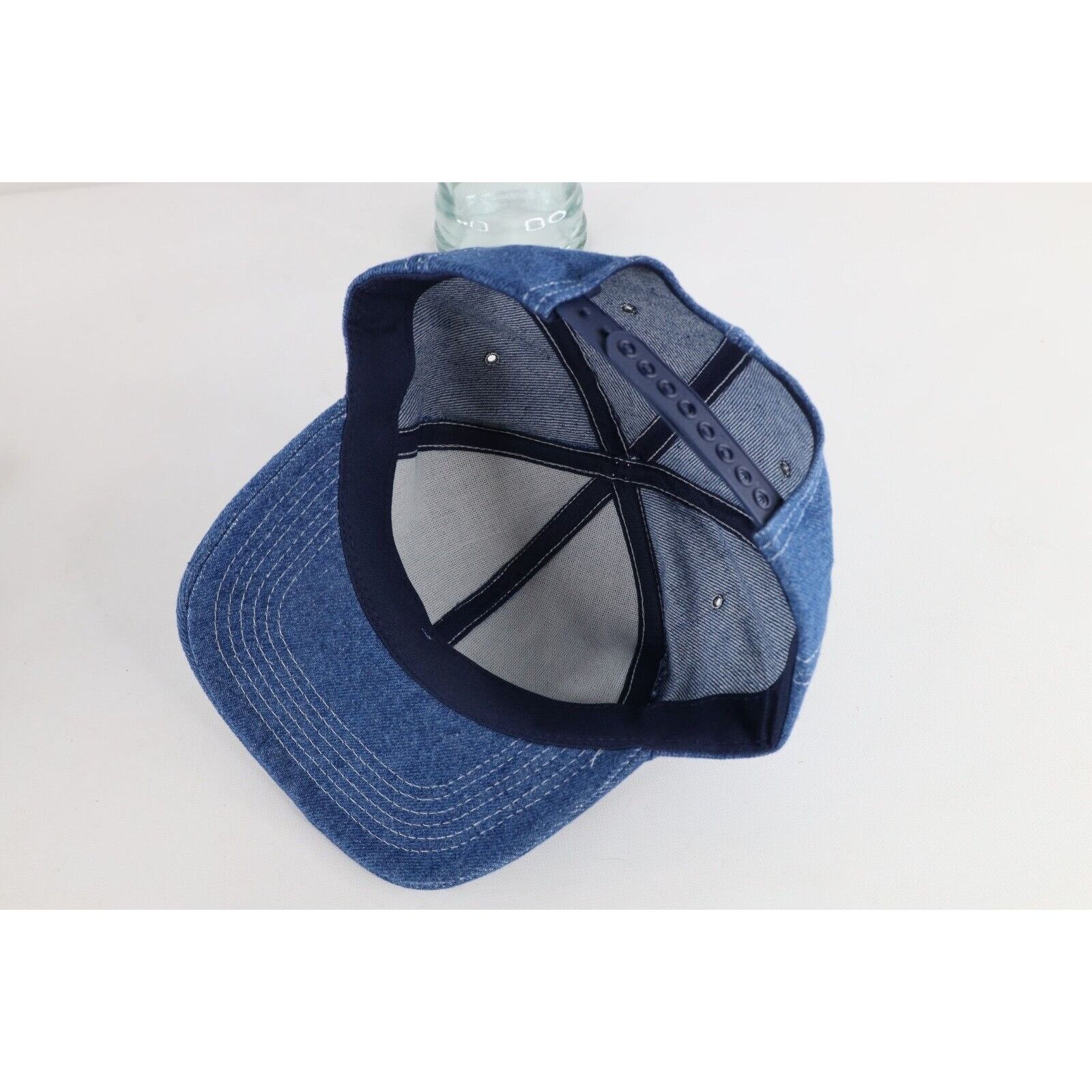 Vintage Deadstock Vintage 80s 90s K Products Nutrition Denim Hat Size ONE SIZE - 6 Thumbnail
