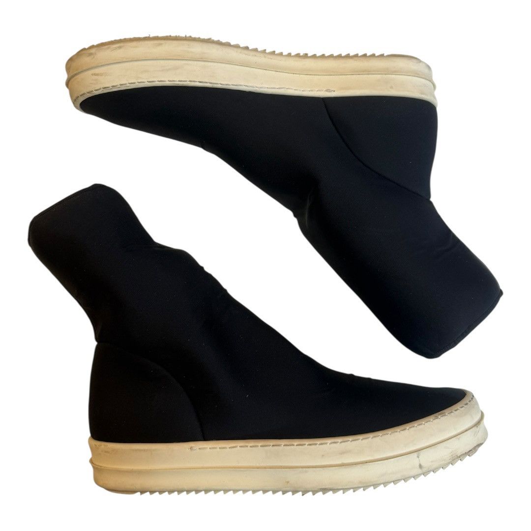 Rick Owens Drkshdw Rick Owens DRKSHDW Scuba Sock Boot 42 Black Size US 9.5 / EU 42-43 - 3 Thumbnail
