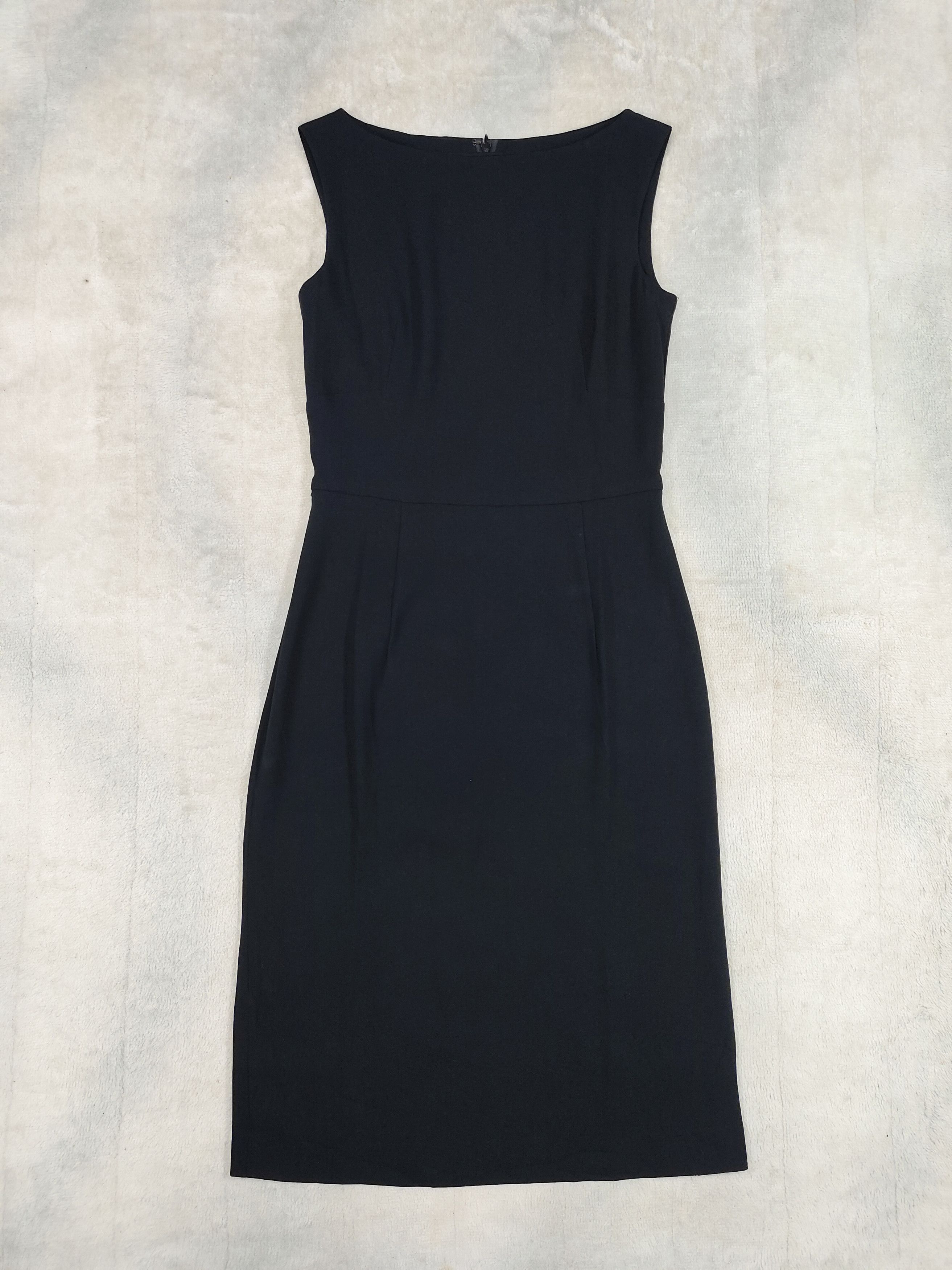 Issey Miyake 90s Kumikyoku by Issey Co Rayon Sleevelese Sheath Dress Size M / US 6-8 / IT 42-44 - 5 Thumbnail