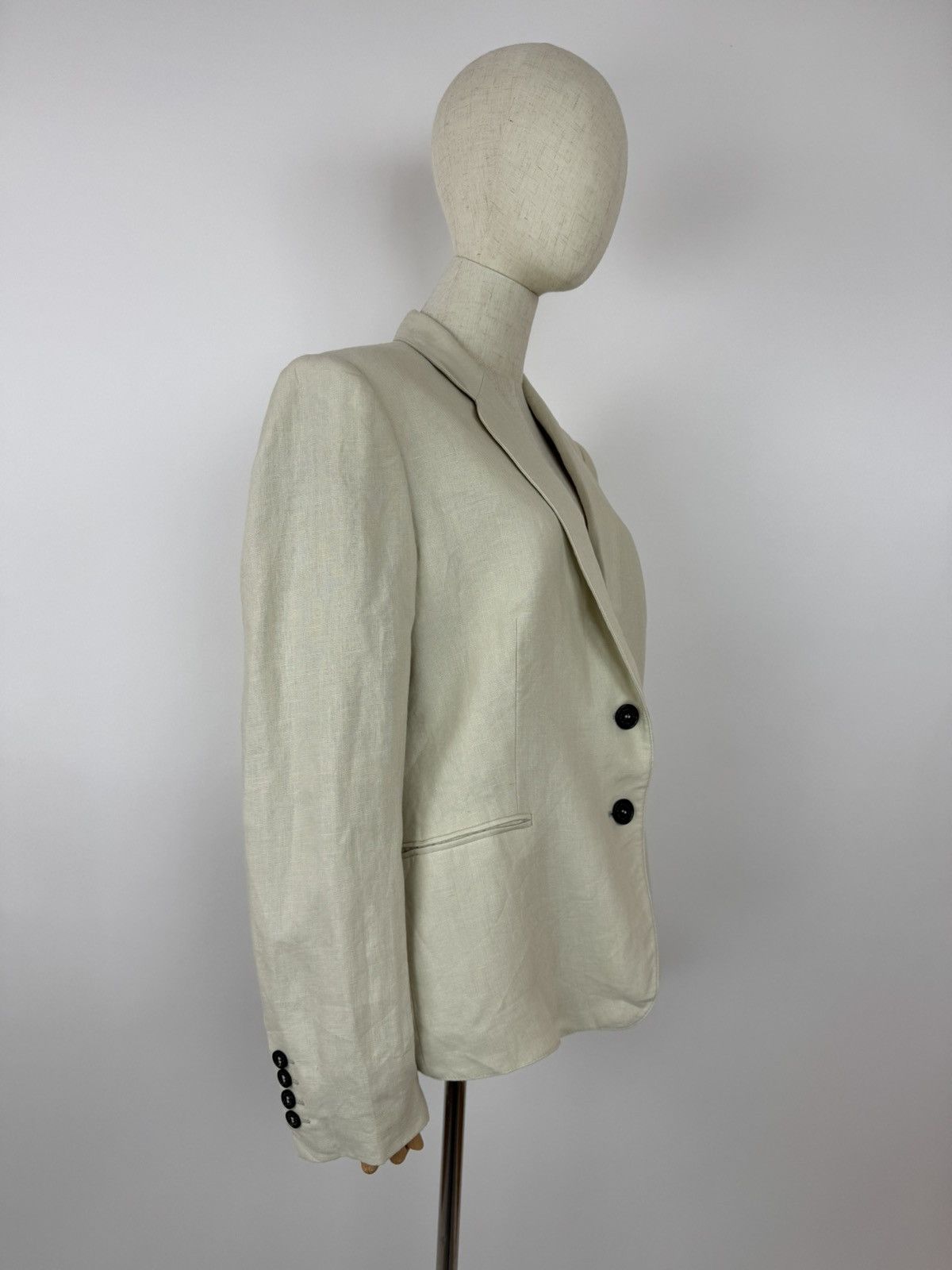 Aquascutum Aquascutum London Linen Blazer jacket old money preppy style Size XL / US 12-14 / IT 48-50 - 4 Thumbnail