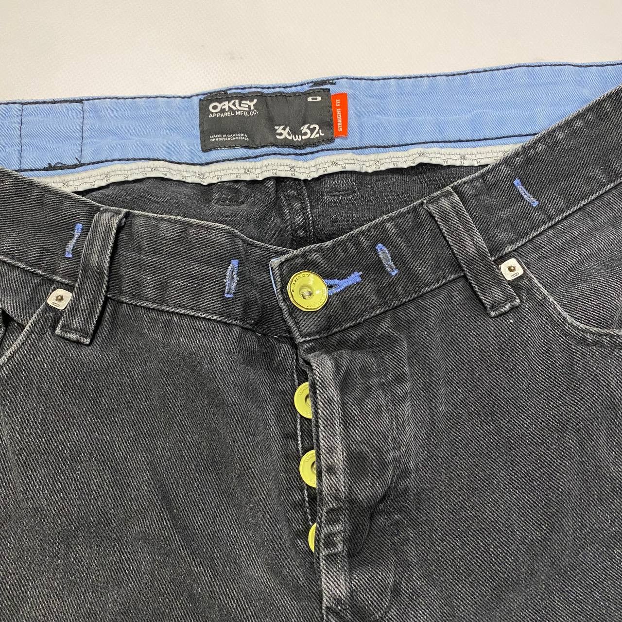 Oakley OAKLEY INDUSTRIAL DENIM BAGGY JEANS VINTAGE Sz 30/32 Size US 32 / EU 48 - 9 Thumbnail