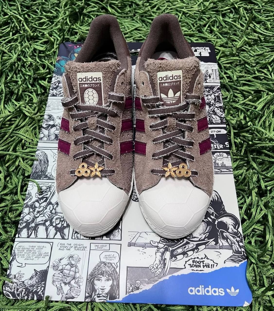 Adidas I sell sneakers Adidas Originals x TMNT SHELLTOE SPLINTER Size US 10 / EU 43 - 3 Thumbnail