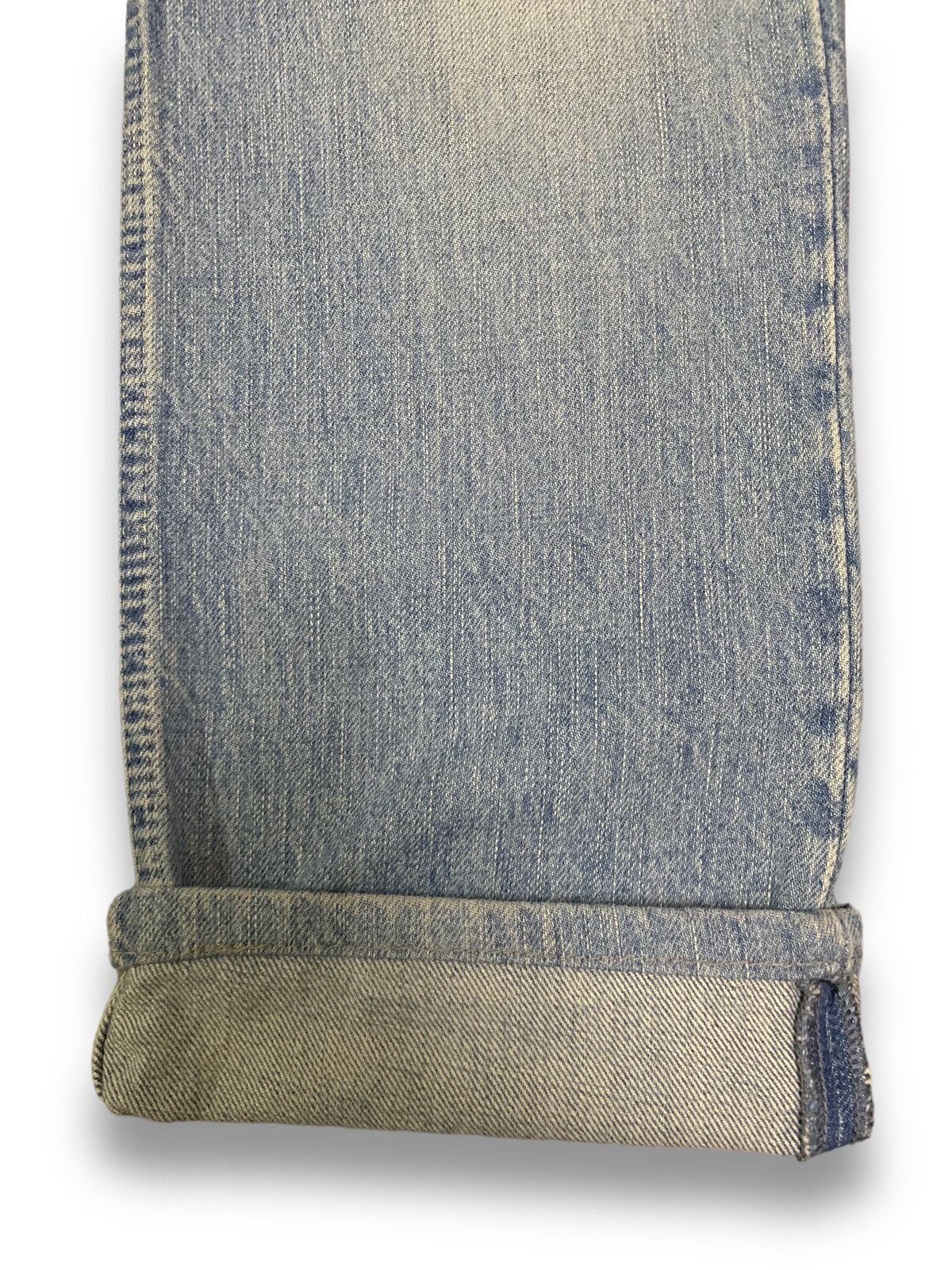 Japanese Brand Vintage Japanese Brand Blue Wash Bush Denim Pants Jeans Size US 32 / EU 48 - 10 Thumbnail