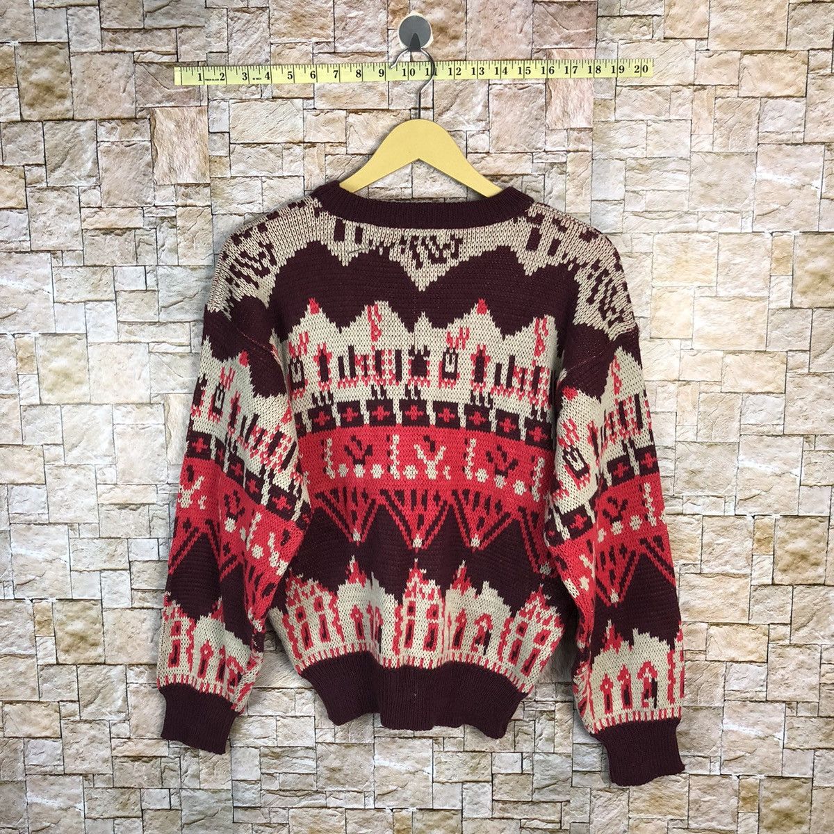 Homespun Knitwear Tigg colorfull art sweatshirt Knitwear #A425 Size S / US 4 / IT 40 - 13 Thumbnail