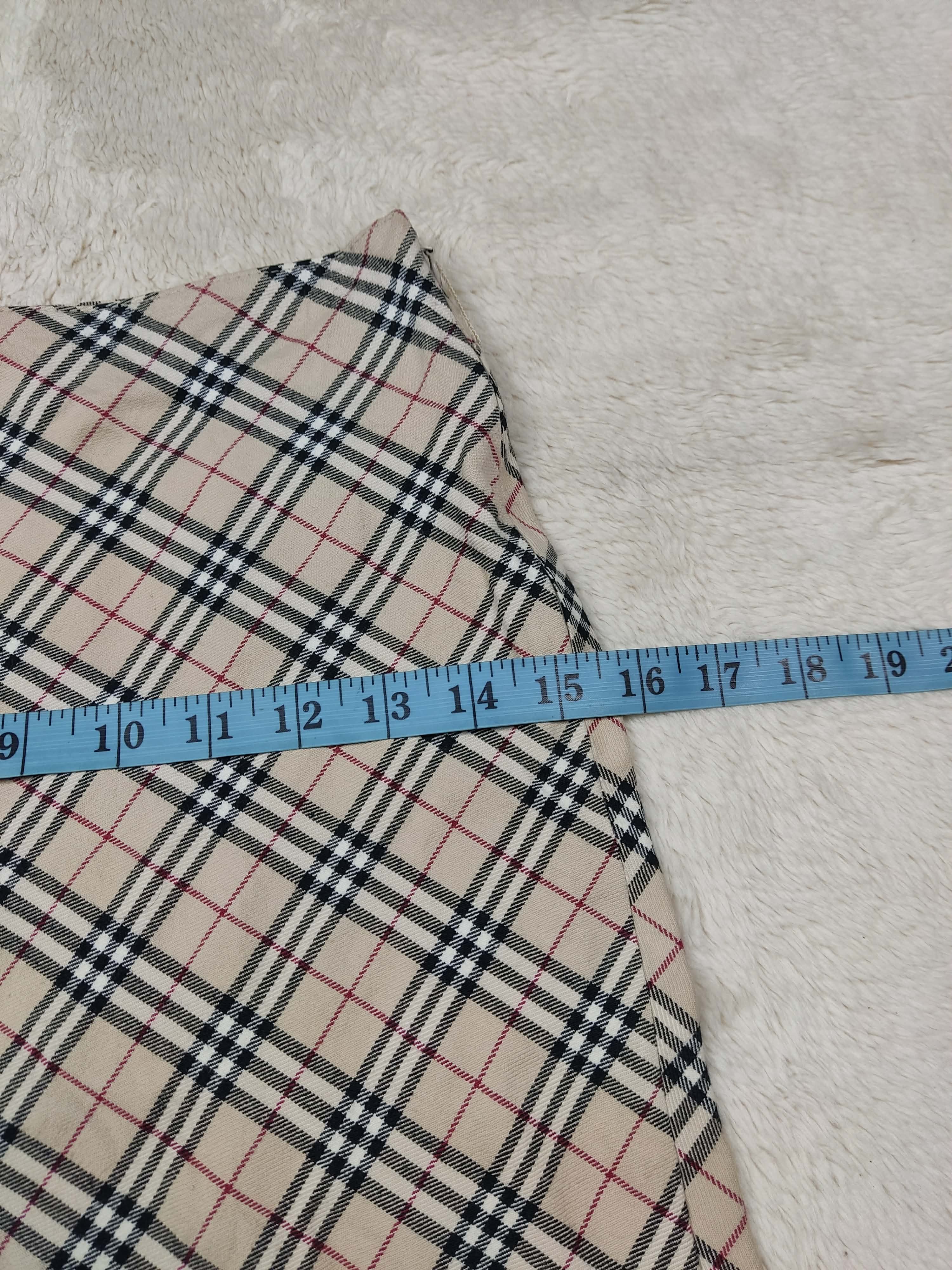 Burberry Burberry London Blue Label Nova Check Midi Skirt Size 26" / US 2 / IT 38 - 12 Thumbnail