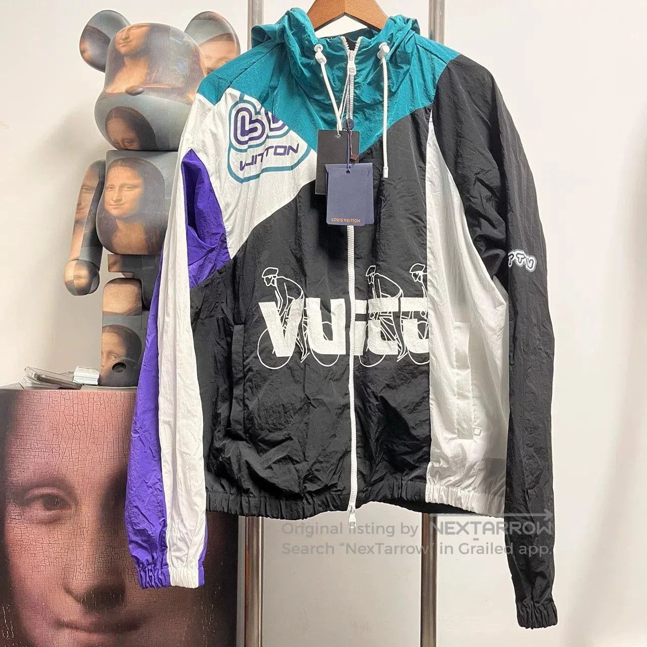 Louis Vuitton Nylon Patchwork Windbreaker.