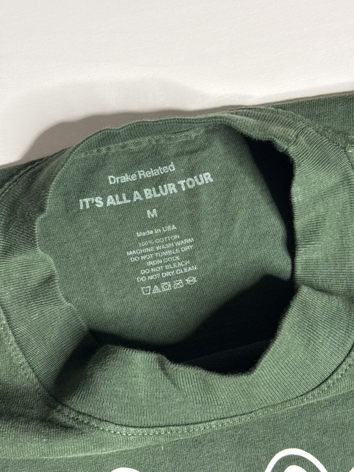 Drake Drake IAAB 2023 Tour Merch Tee “Forest” [M] PREOWNED Size US M / EU 48-50 / 2 - 5 Thumbnail