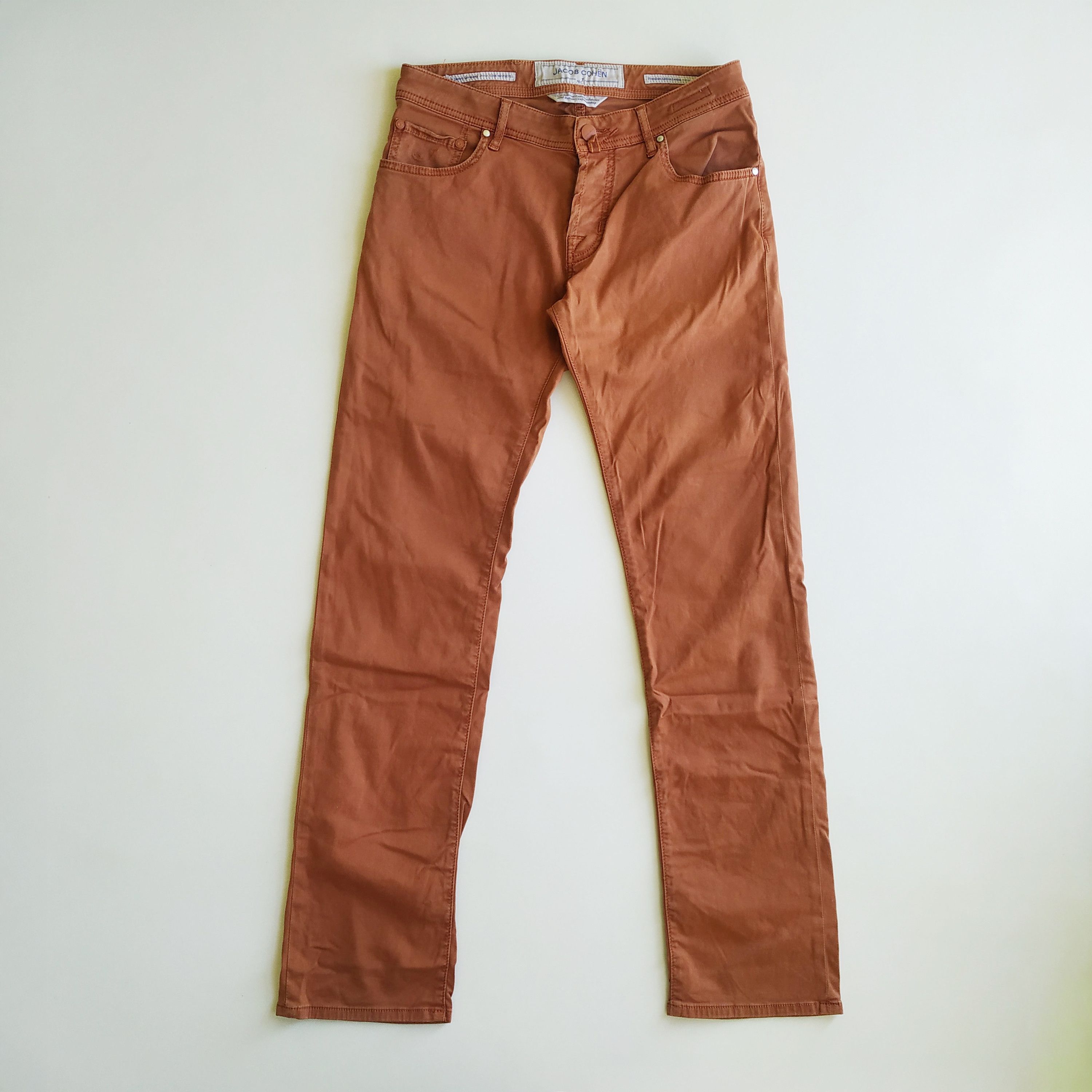 Jacob Cohen Jacob Cohen Terracotta Trousers Size US 30 / EU 46 - 1 Thumbnail