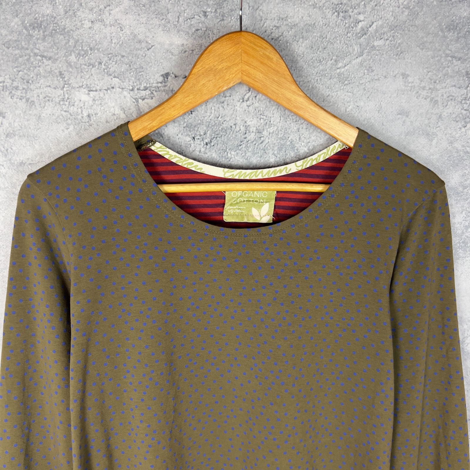 Gudrun Sjoden Gudrun Sjoden Blouse Long sleeve Women s Size L Green ` Size L / US 10 / IT 46 - 2 Thumbnail