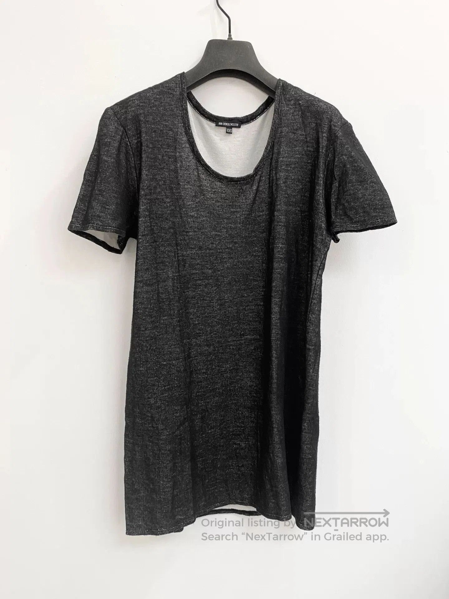 Ann Demeulemeester Ann Demeulemeester Short-Sleeve Top. Size XXS / US 00 / IT 34 - 1 Thumbnail