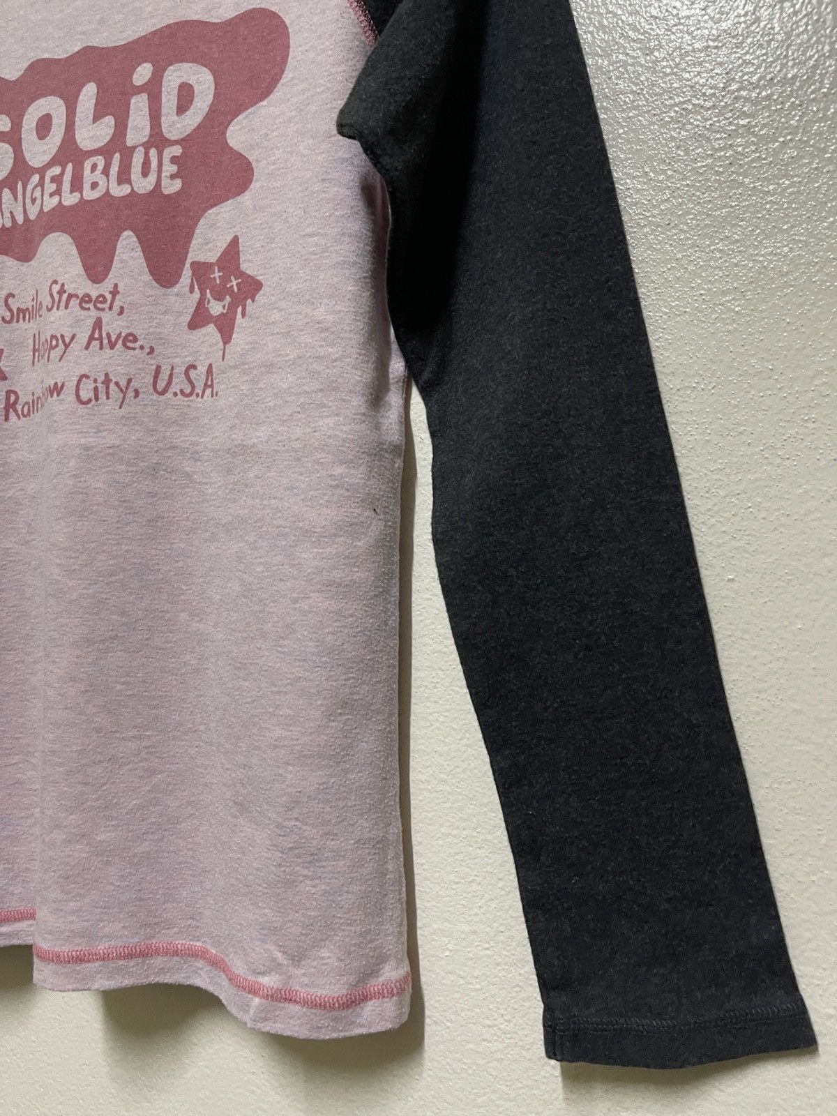 Angel Blue × Japanese Brand × Vintage Angel Blue Raglan T Shirt Size L / US 10 / IT 46 - 14 Thumbnail