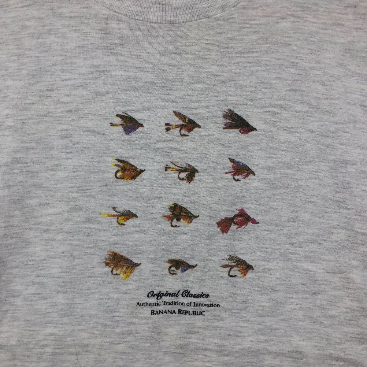 Banana Republic Vintage 90s BANANA REPUBLIC T-Shirt Fish Logo Usa Size US M / EU 48-50 / 2 - 3 Thumbnail
