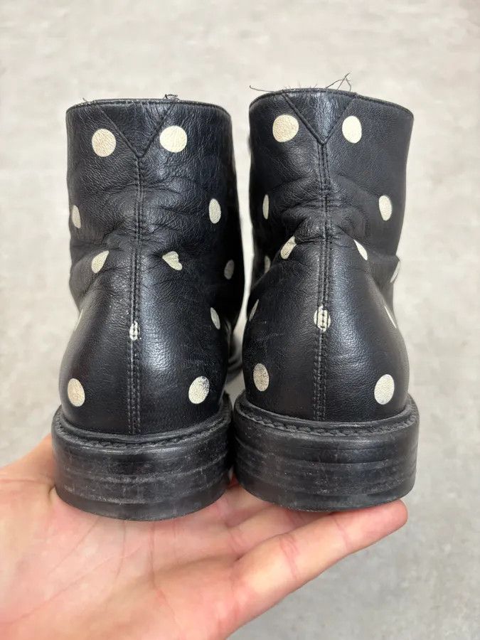 Saint Laurent Paris 2010s Saint Laurent Black Leather Pointed Boots Size US 7.5 / IT 37.5 - 7 Thumbnail