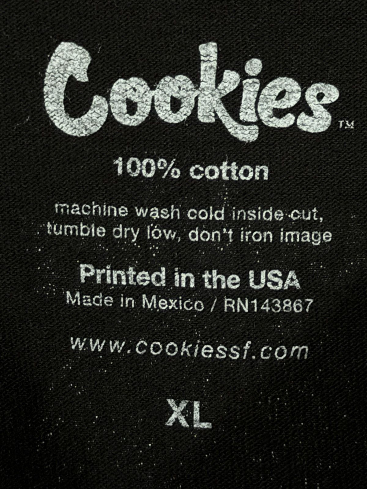 Cookies Cookies California 420 Mexico Flag Logo Tee Black XL Size US XL / EU 56 / 4 - 3 Thumbnail