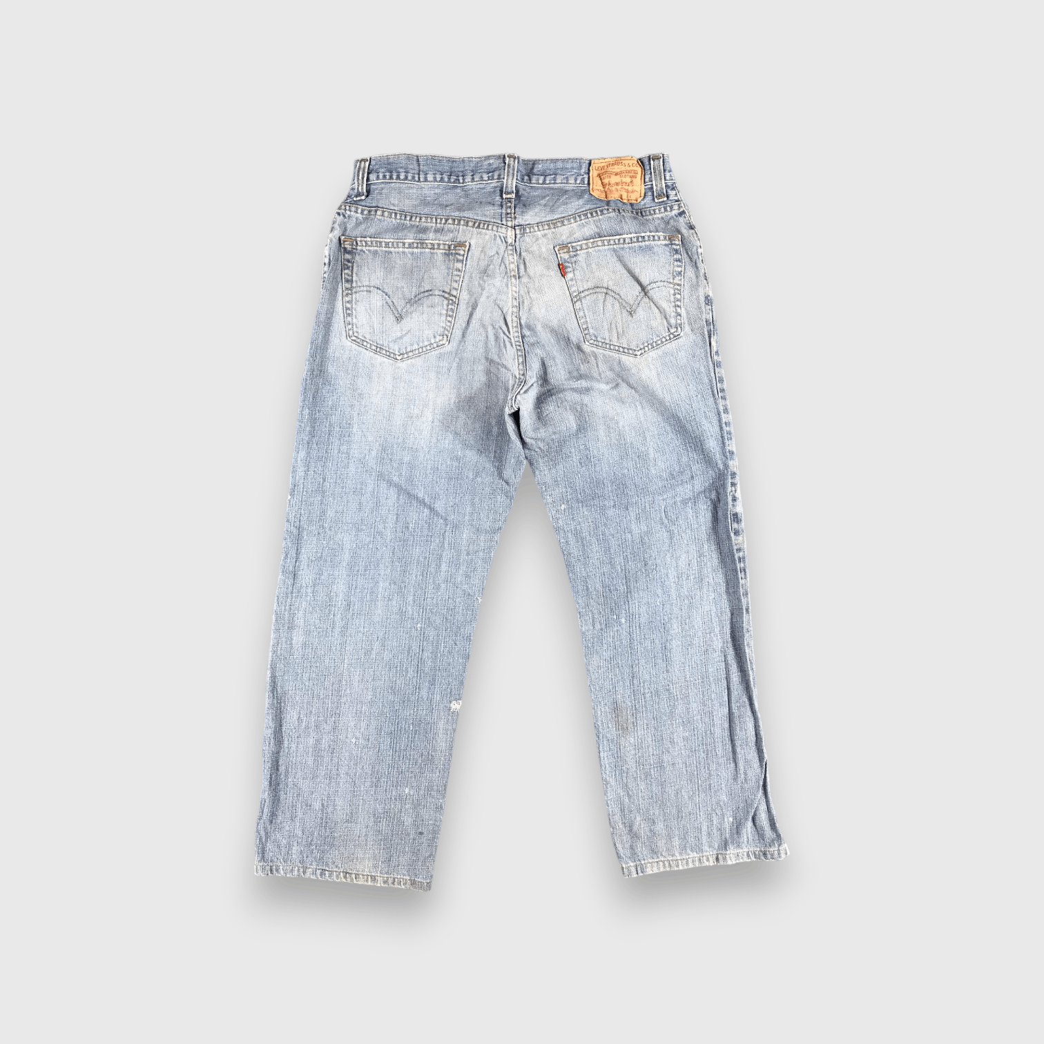 Levi's Vintage Blue Wash Levis 559 Jeans-J2433 Size US 35 - 2 Thumbnail