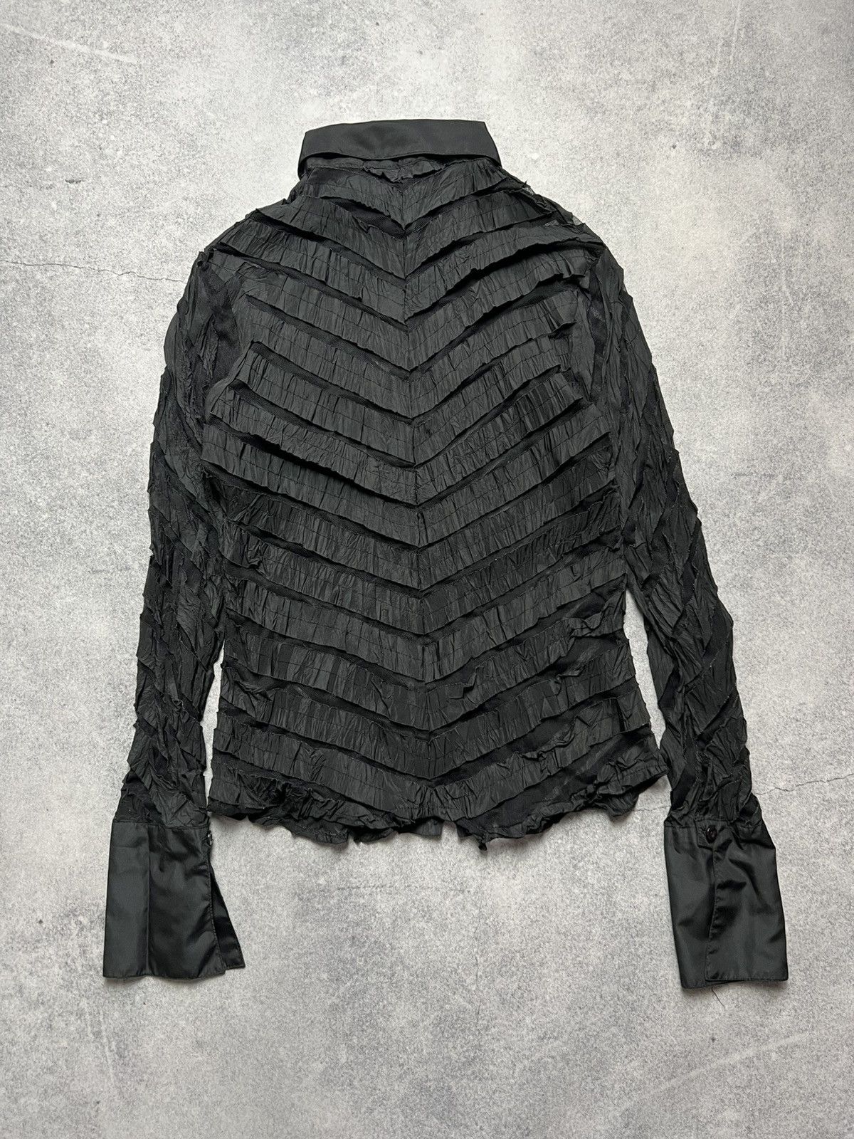 Japanese Brand Y2K Alt Gothic Rick Owens Style Western Button Up Shirt Size L / US 10 / IT 46 - 7 Thumbnail