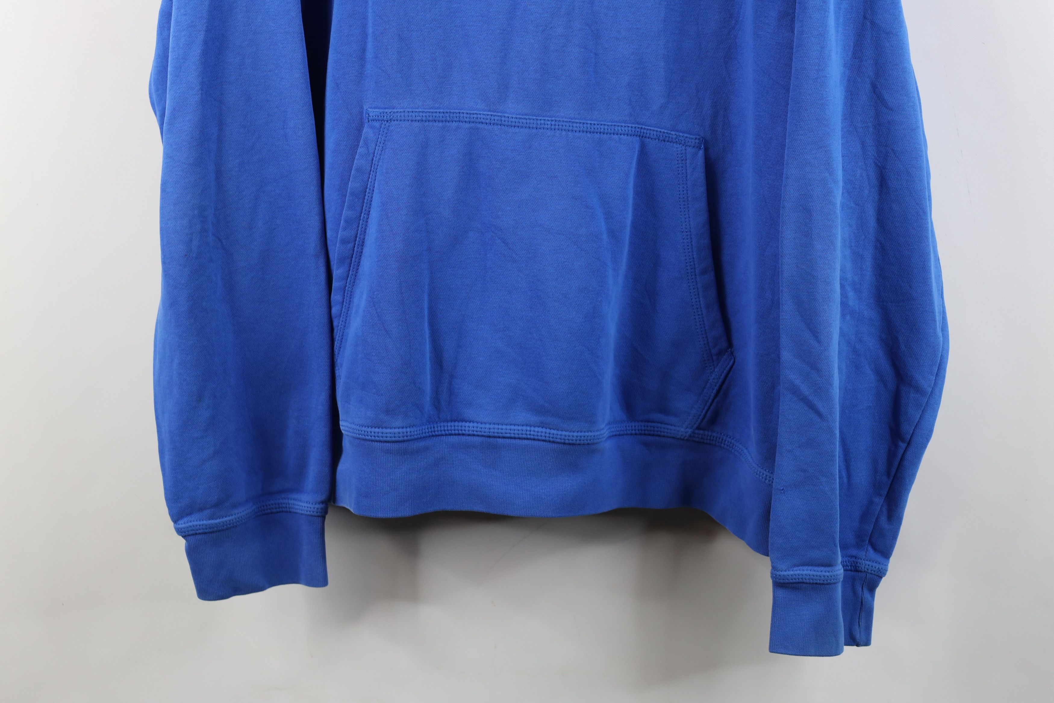 Nike Vintage Y2K Nike Mini Swoosh Hoodie Sweatshirt Royal Blue Size US XL / EU 56 / 4 - 3 Thumbnail