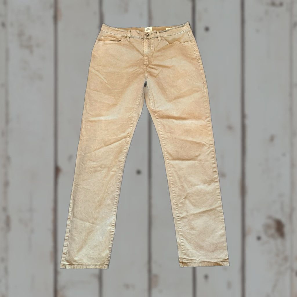 Flint And Tinder Flint and Tinder Chino Pants Men’s 33x30 Green Tapered Fit Pant Outdoor Shirt? Size US 33 - 1 Thumbnail