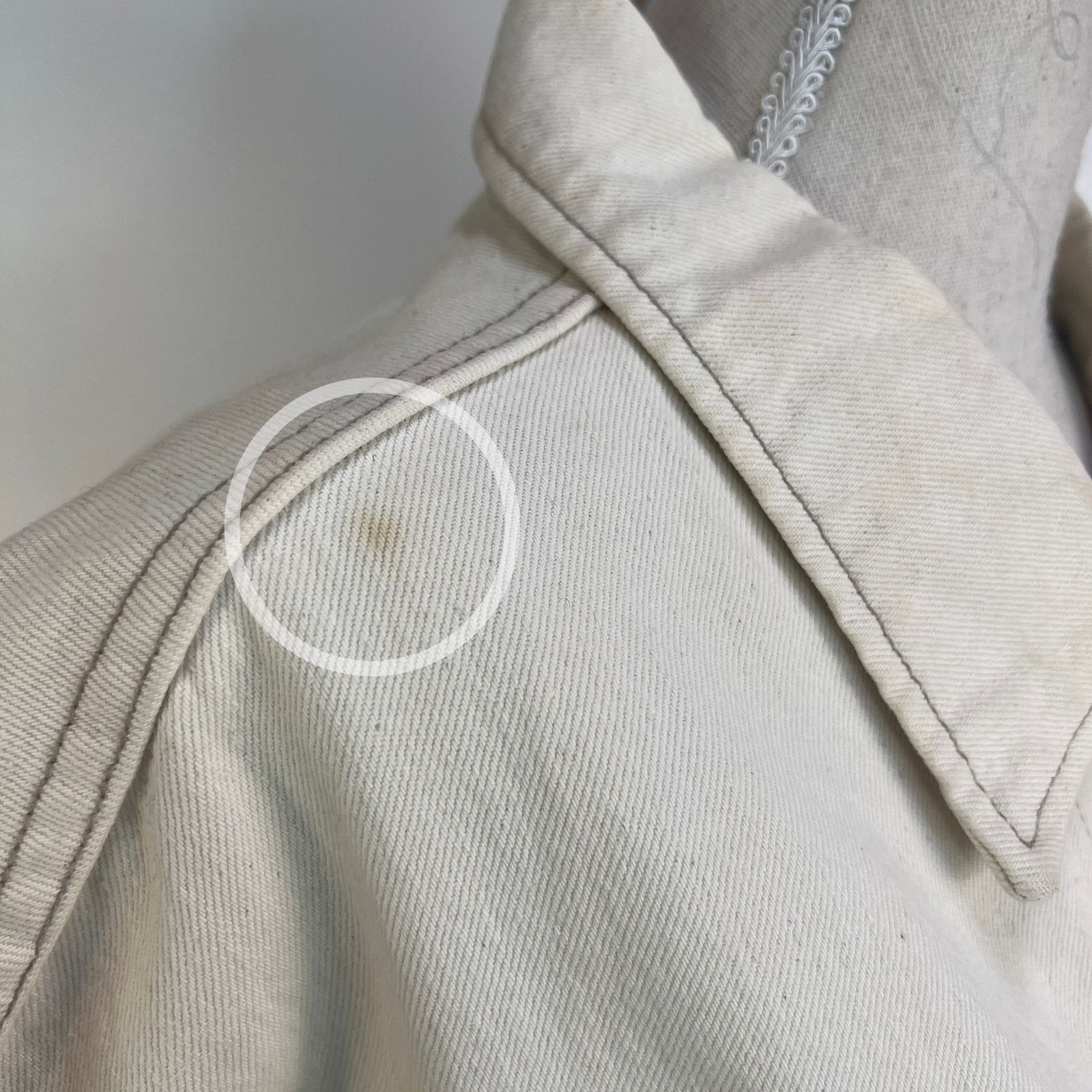 Gap × Vintage Vintage GAP Denim White Trucker Jean Jacket Size US XL / EU 56 / 4 - 6 Thumbnail