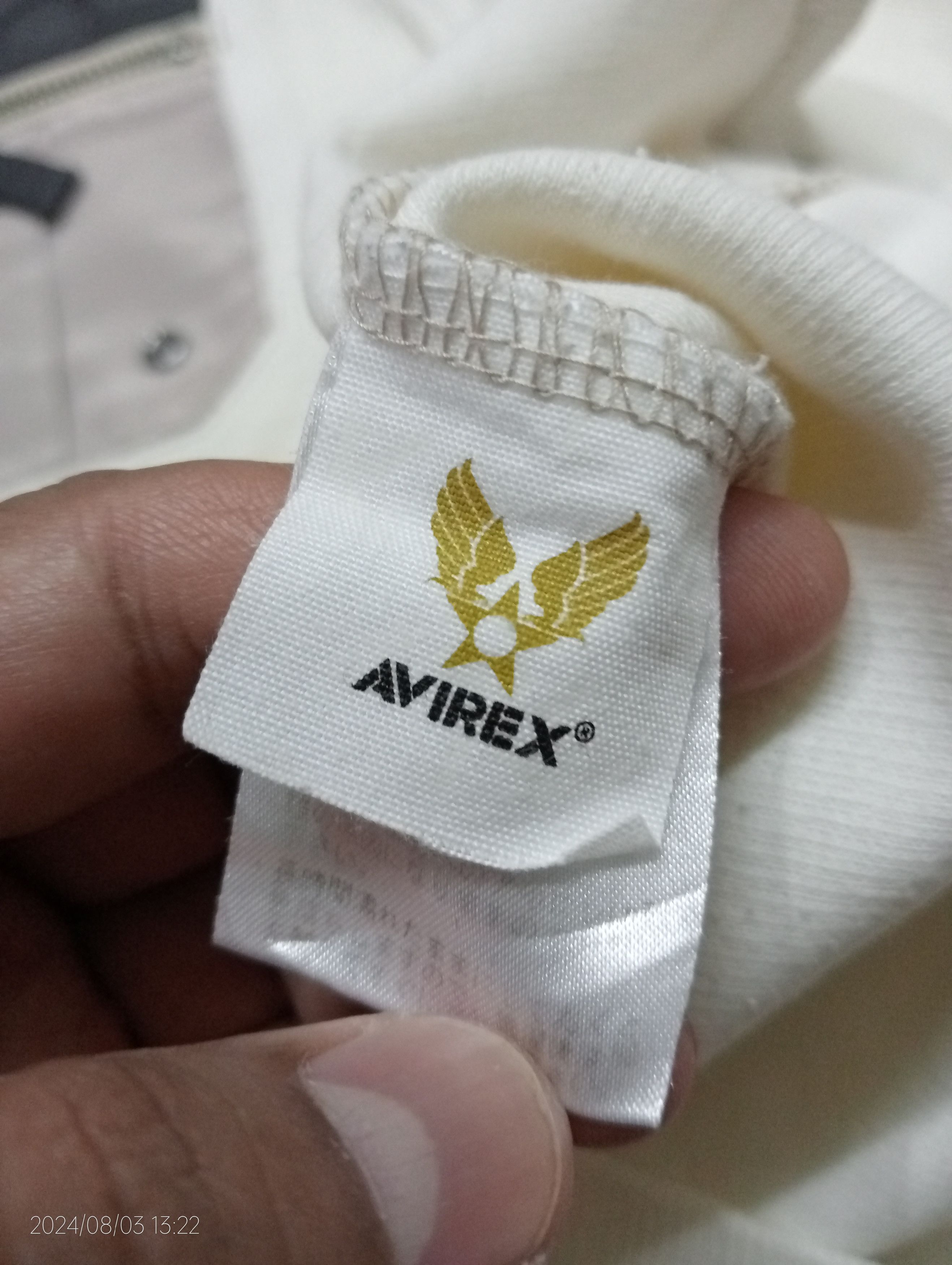 Avirex Avirex Aux Landing Strip Long Sleeve Tshirt Size US M / EU 48-50 / 2 - 2 Thumbnail