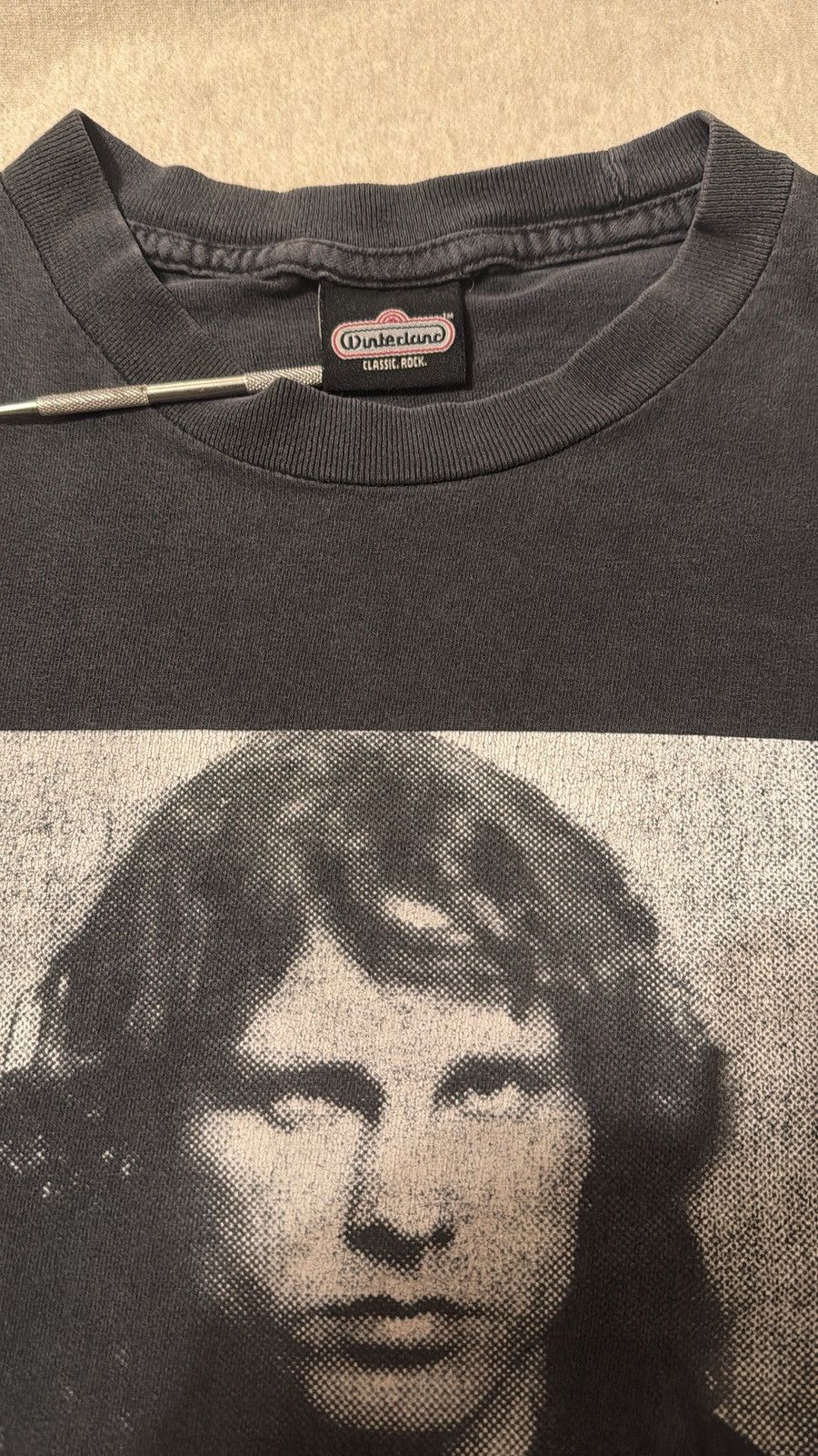 Vintage Vintage The Doors Jim Morrison 1967 Mugshot T-shirt Medium Size US M / EU 48-50 / 2 - 3 Thumbnail